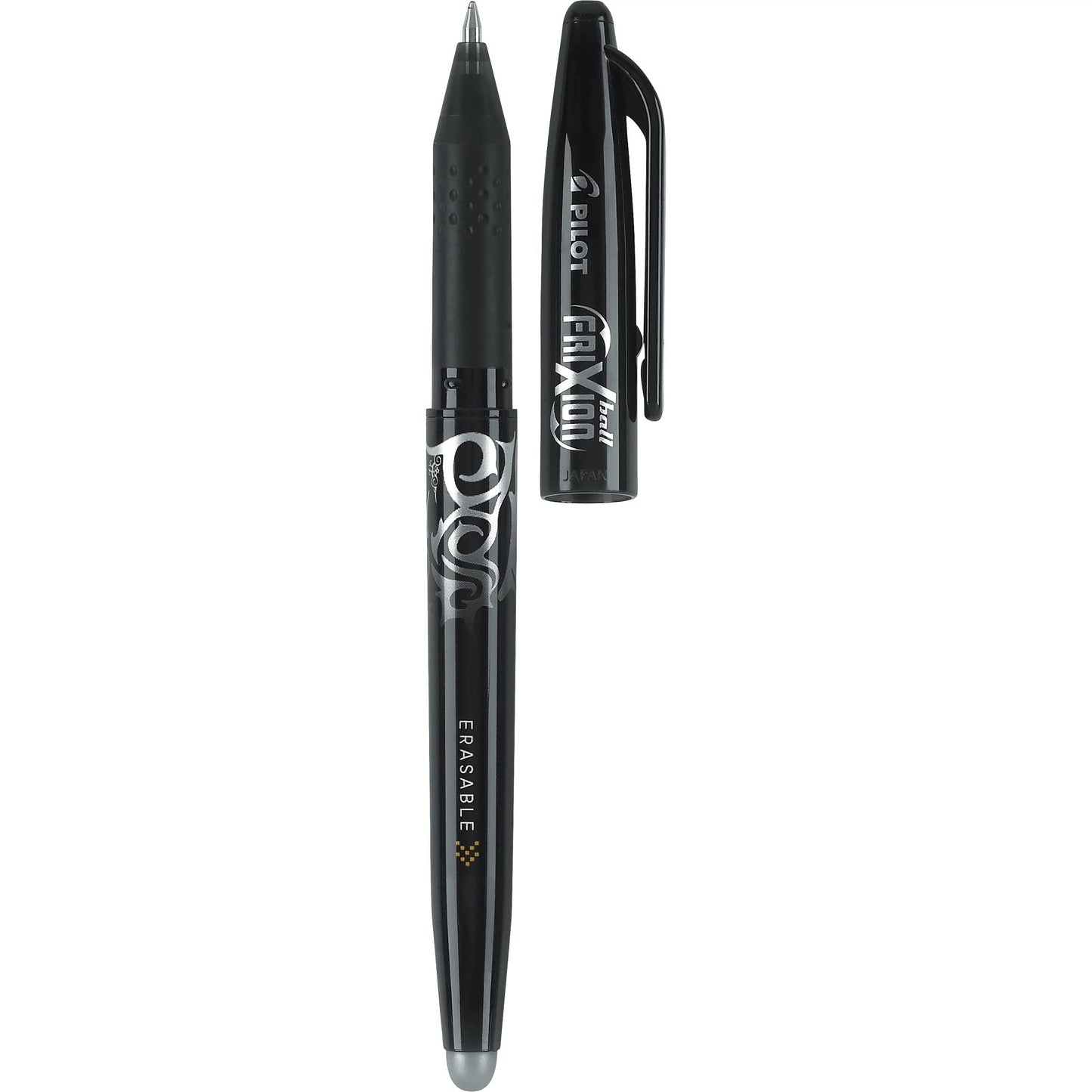 PILOT FriXion Ball Erasable & Refillable Gel Ink, Black Ink, 12-Pack