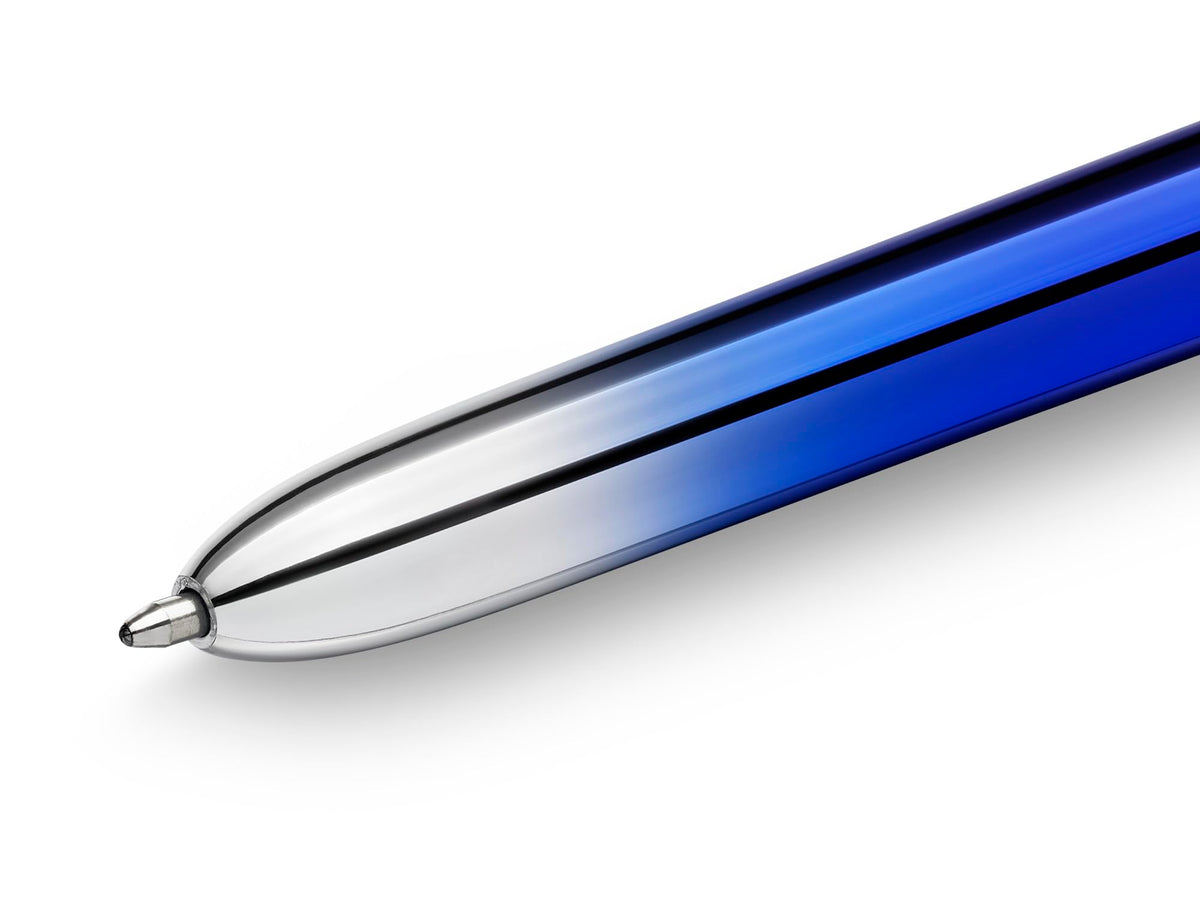 BIC 4 Colours Gradient Smooth Ink Retractable Multicoloured Ball Pen Pack of 5