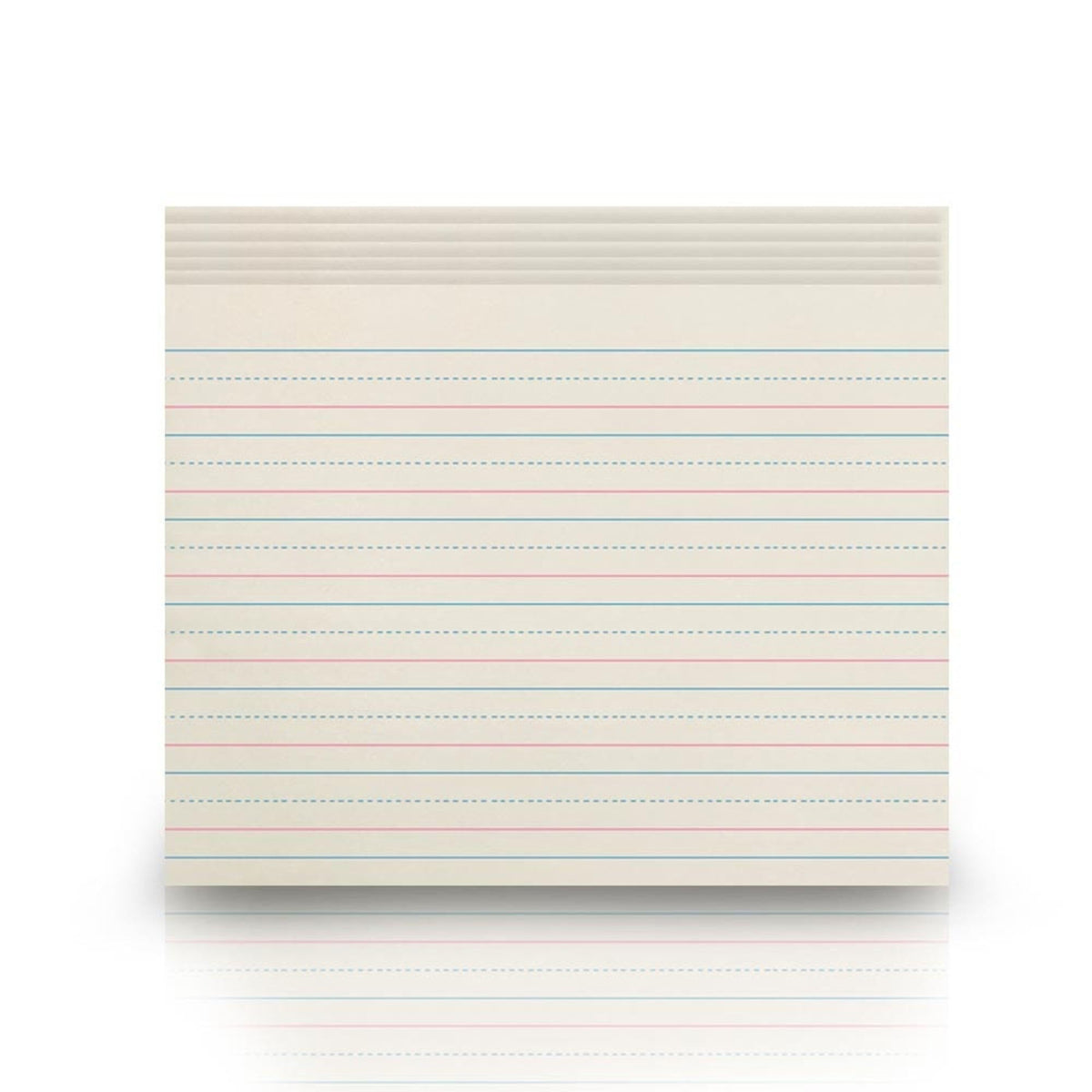 School Smart Zaner-Bloser Writing Paper, Handwriting Practice Lined Paper, Grade 2 Learning, 3/4