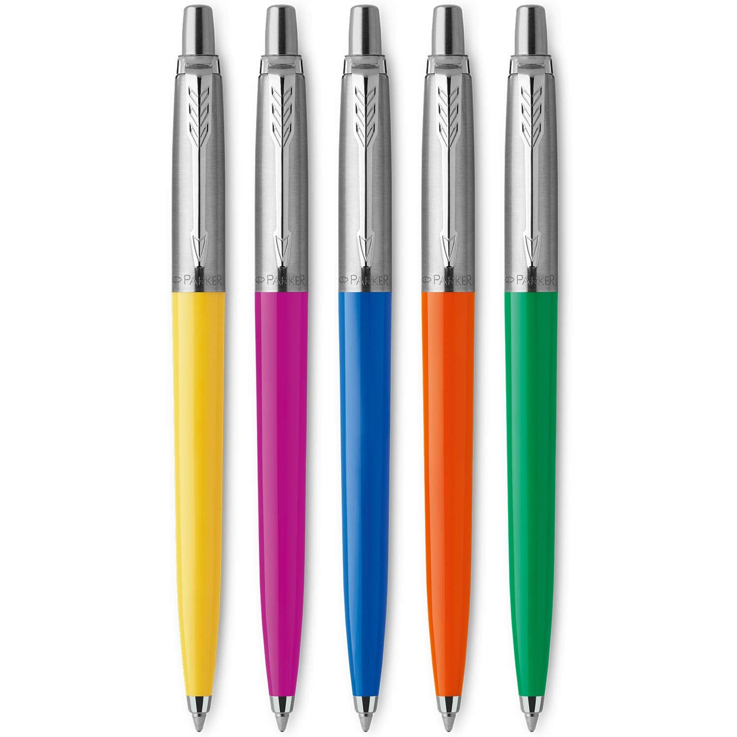 Parker Jotter Originals Ballpoint Pen Collection, '90s Retro Green Finish, Medium Point, Black Ink
