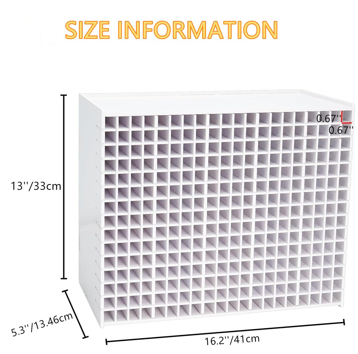 Yrangee Marker Organizer,300 Slots Marker Storage Organizer with Divider