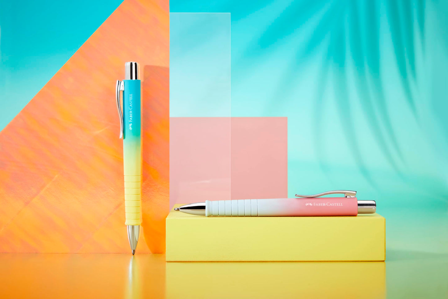 Faber-Castell Poly Ball Urban Sunset 241108 Ballpoint Pen with Replaceable XB Refill