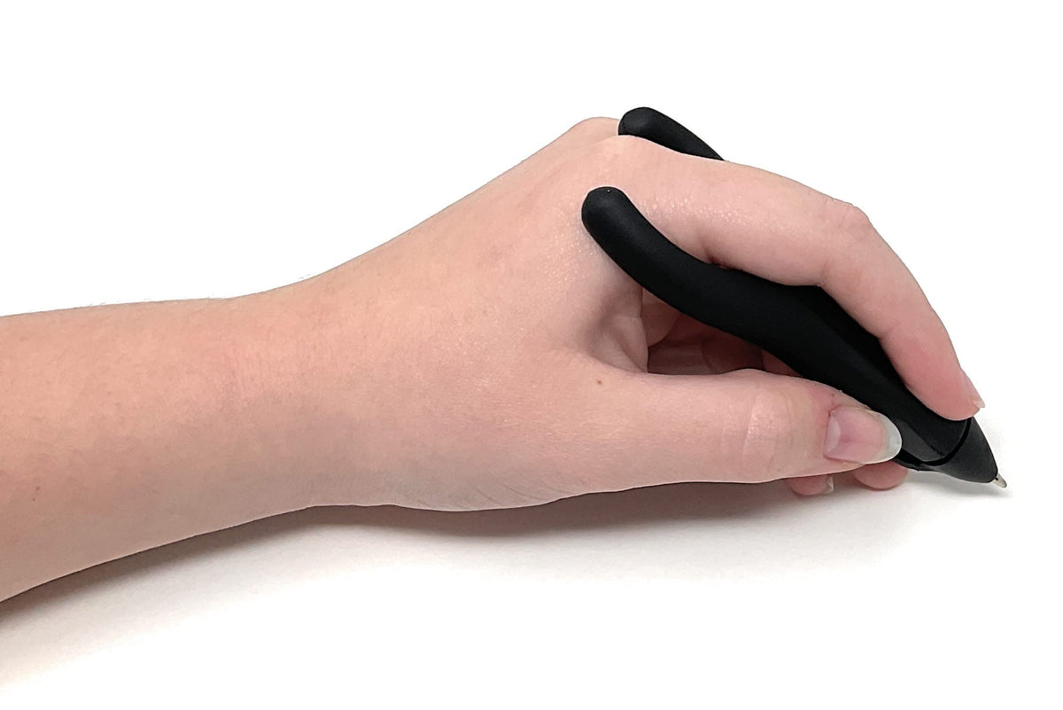 PenAgain Ergosof, Ballpoint Pen, Black Pen with 2 Black Refills, 1 Blue Bonus Refill, Gift Packaging