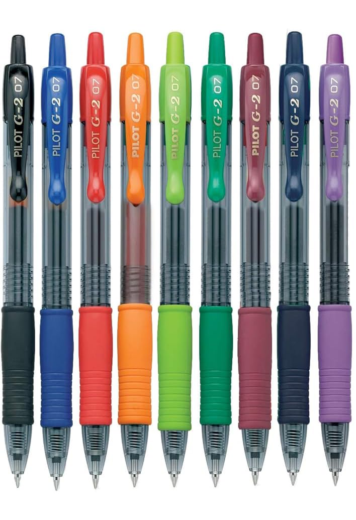 Advantage Gifts G2 Retractable Premium Gel Ink Roller Ball Pens Fine Point Fine Point (.7mm)