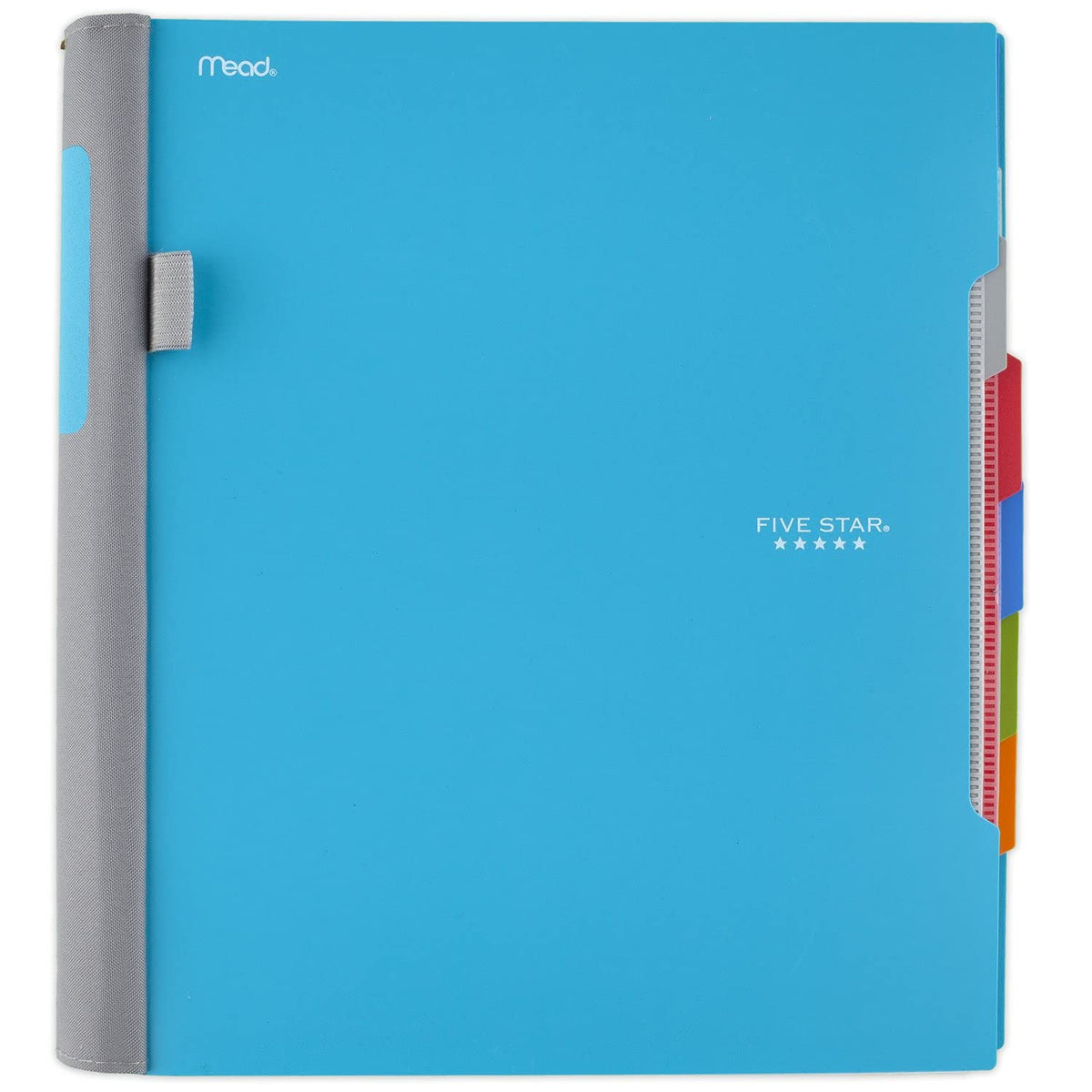 Five Star Advance Spiral Notebook, 5 Subject, College Ruled Paper, 200 Sheets, 11 x 8-1/2 inches