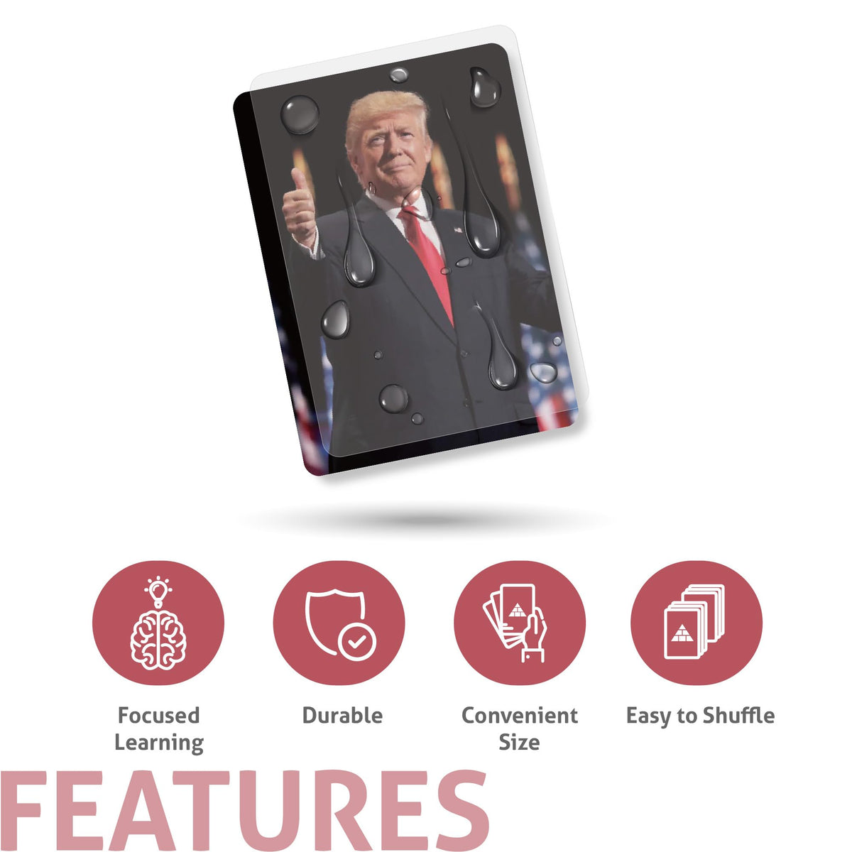 CARDDIA | Presidents of The United States Flashcards | from George Washington to Donald Trump