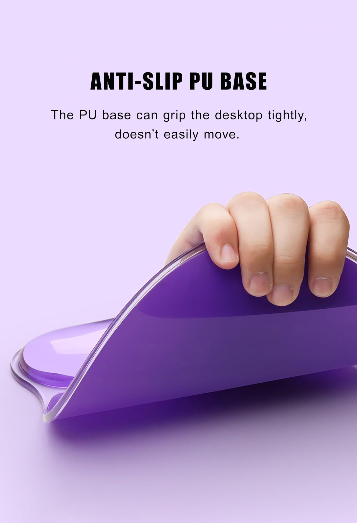 Aszqvd Mouse Pad with Wrist Rest, Soft Cloud Gel Keyboard Mouse Pad Set with Hand Wrist Support