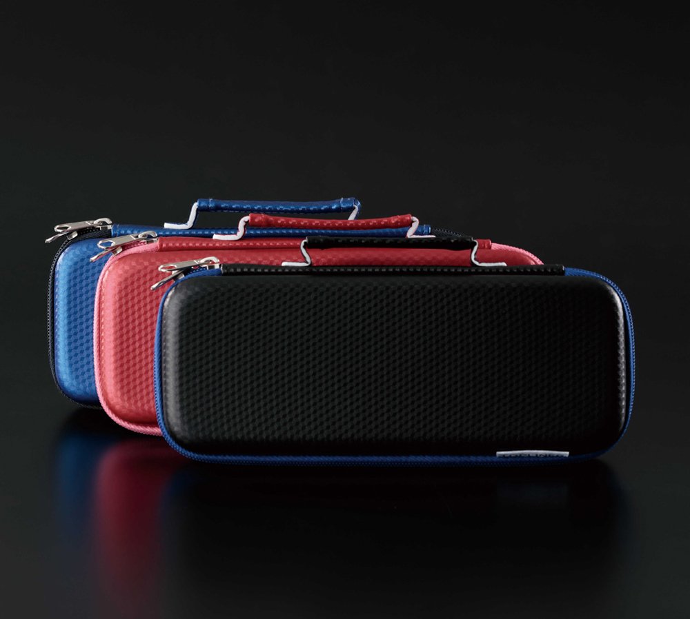 レイメイ藤井 Raymay Fujii FSB150R Pen Case, Pencil Case, Large Capacity, Top Liner, EVA, Red