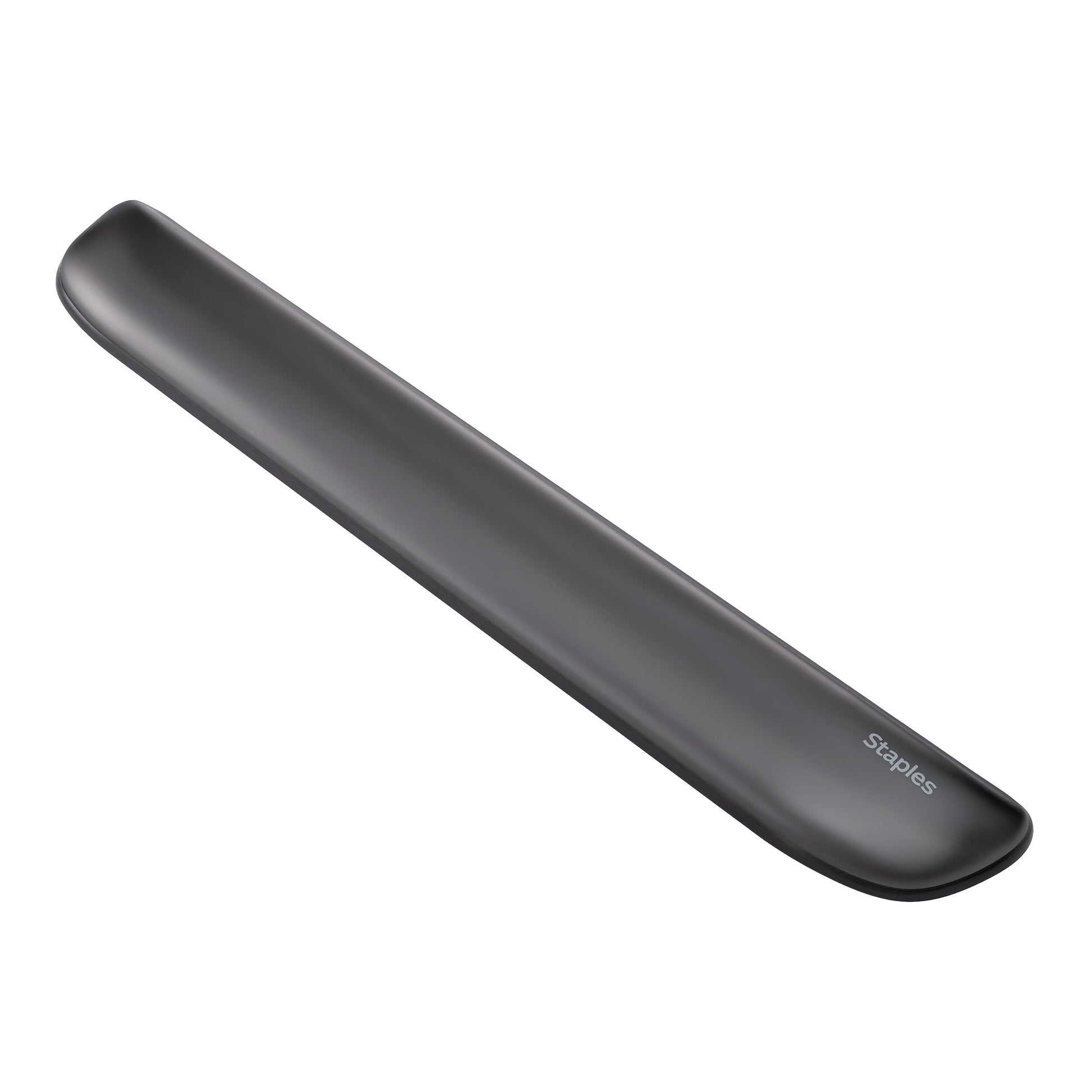 Staples TECH Gel Keyboard Wrist Rest, Non-Slip, Black Crystal