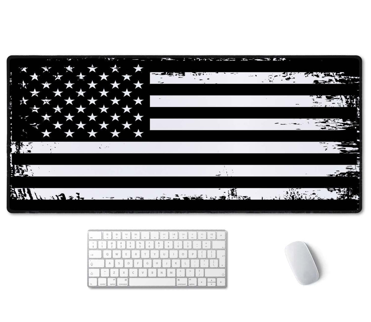 SSOIU Desk Mat, Extended Gaming Mouse Pad (35.5x15.7 in), Large Non-Slip Rubber Base Mousepad with