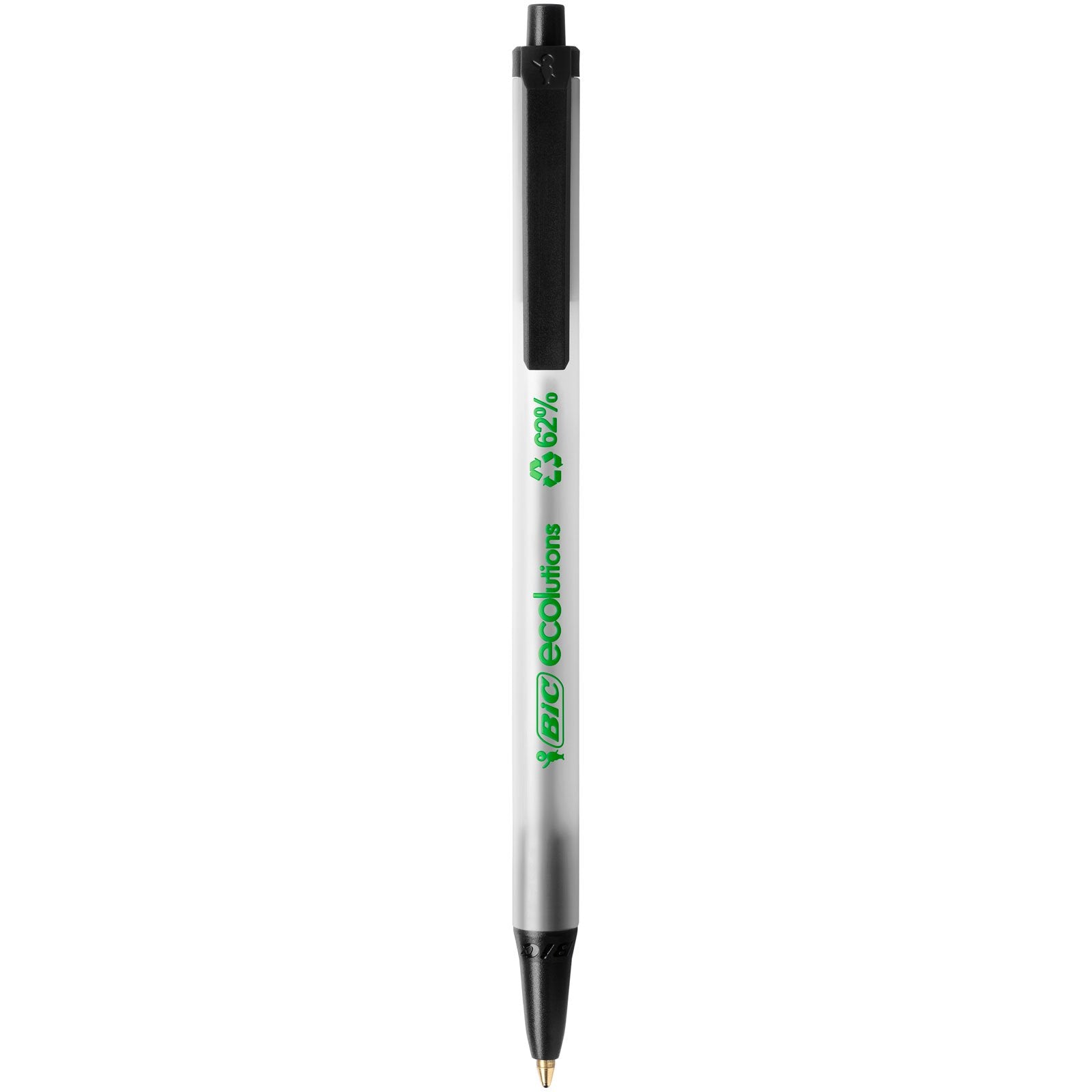 Bic Ecolutions Clic Stic (Recycled) Black (Box 50)