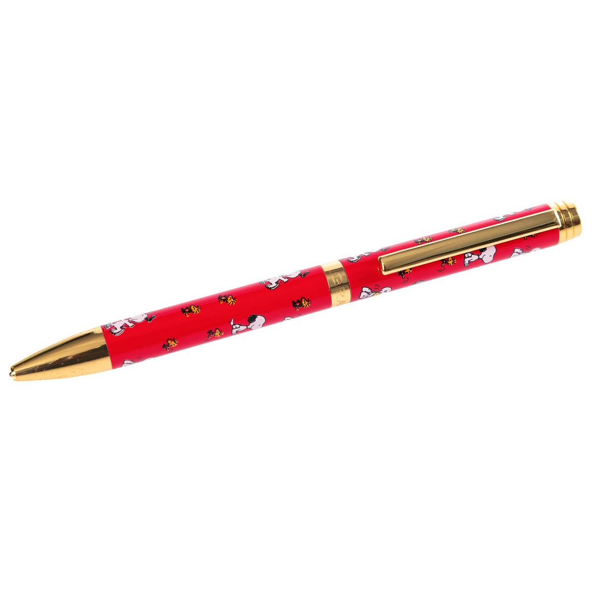 Graphique Peanuts Pattern Fashion Pen | 5.5" Ballpoint Pen | Refillable Black Ink | Retractable