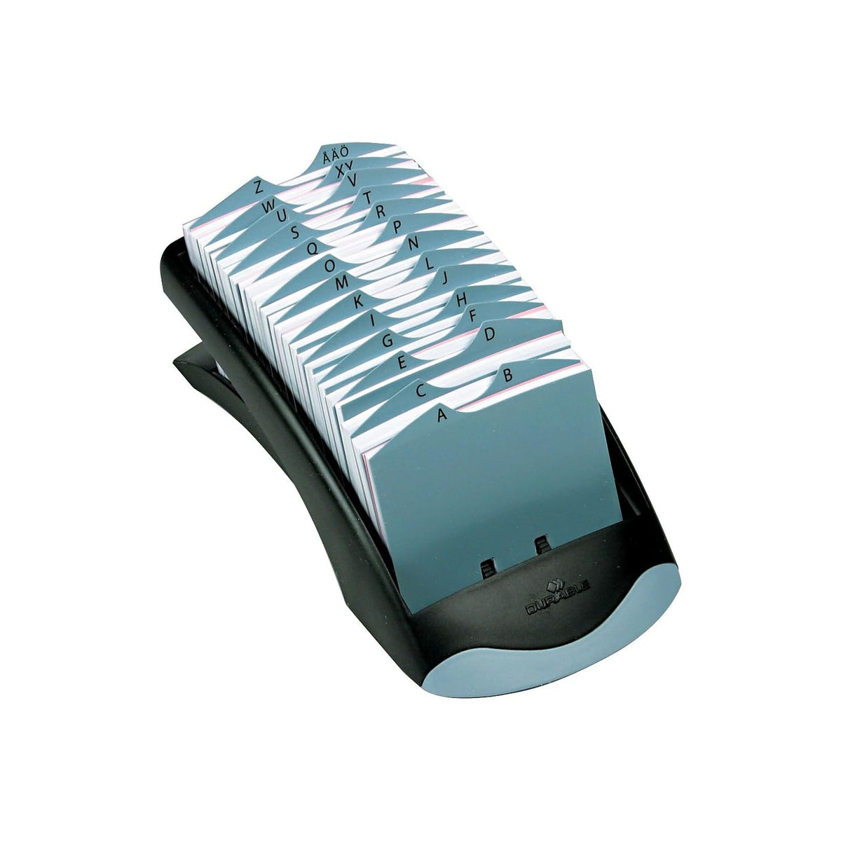 Durable, Telindex Desk Address Card Holder, 500 Pockets for Business Cards