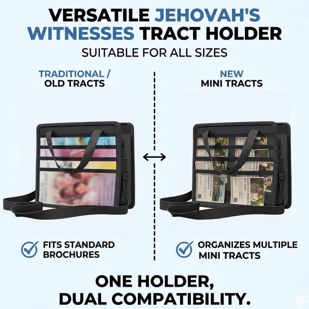 JW Magazine Tract Holder, Jehovah Witness Ministry Field Service Supplies