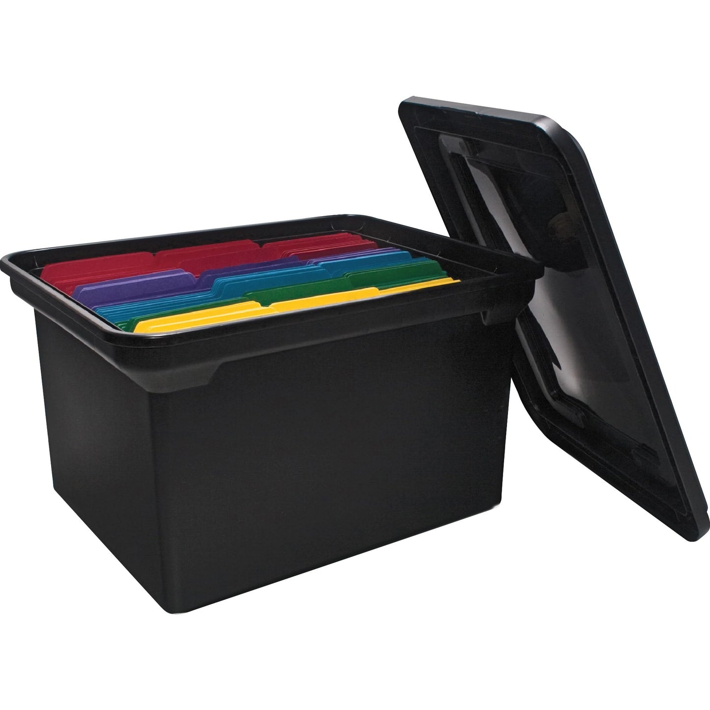 Advantus File Tote Storage Box w/Lid (34052)