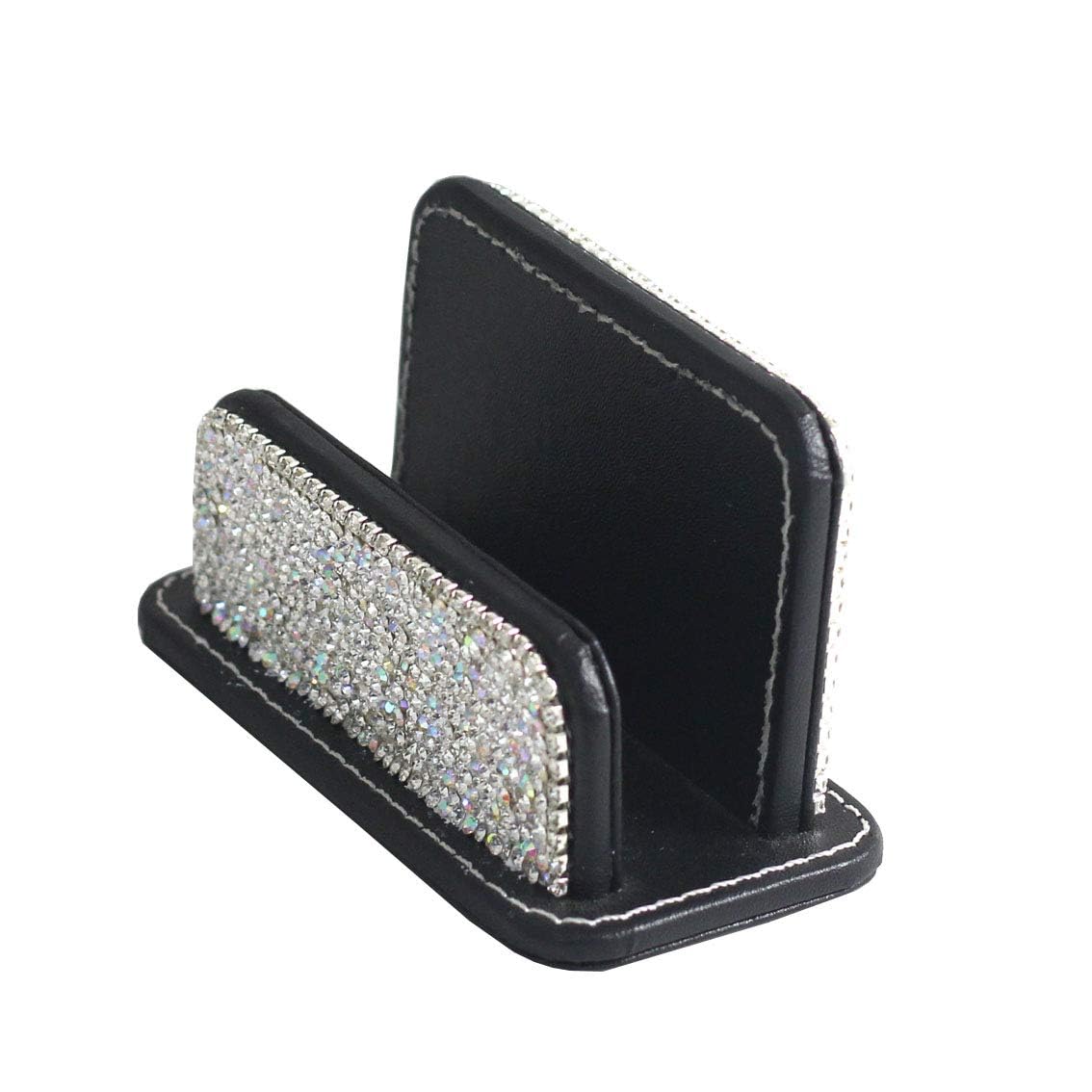 Bestbling Bling Pure Handmade Bling Bling Rhinestones Stainless Steel Metal Business Card Holder