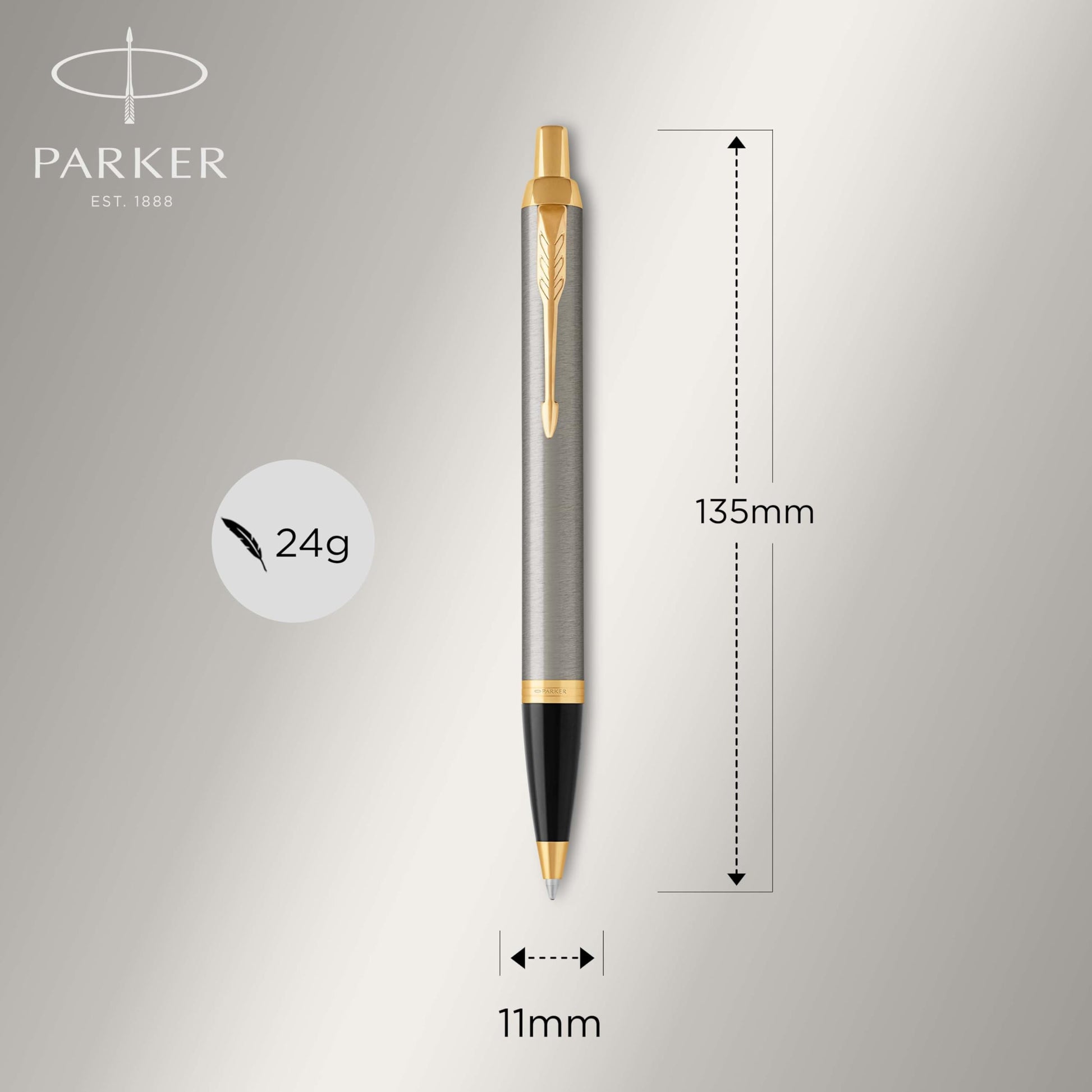 Parker IM Pen with a Medium Hardness tip