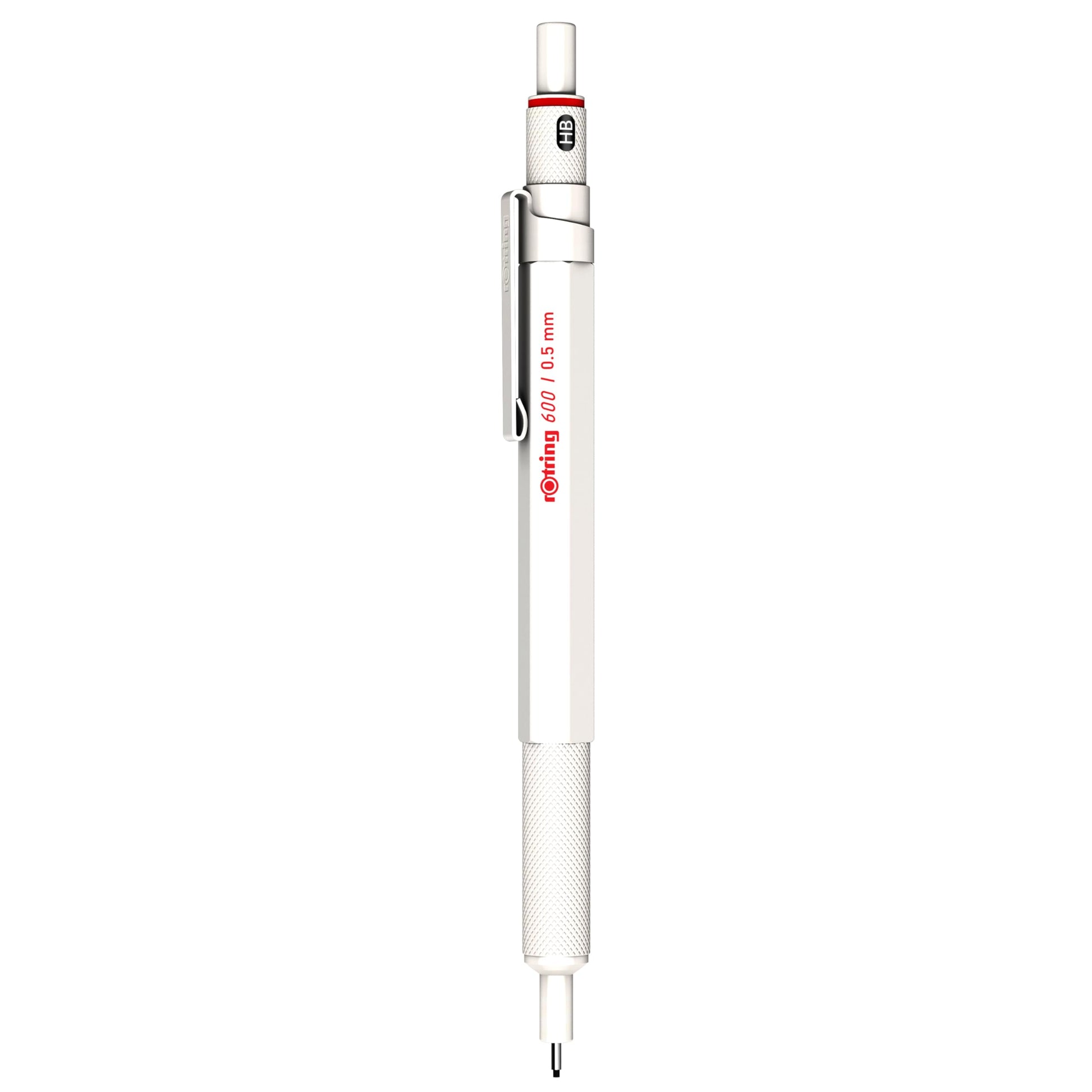 Rottling Mechanical Pencil Pearl White 600 2158795 0.5mm rOtring Mechanical Pencil Fine Writing