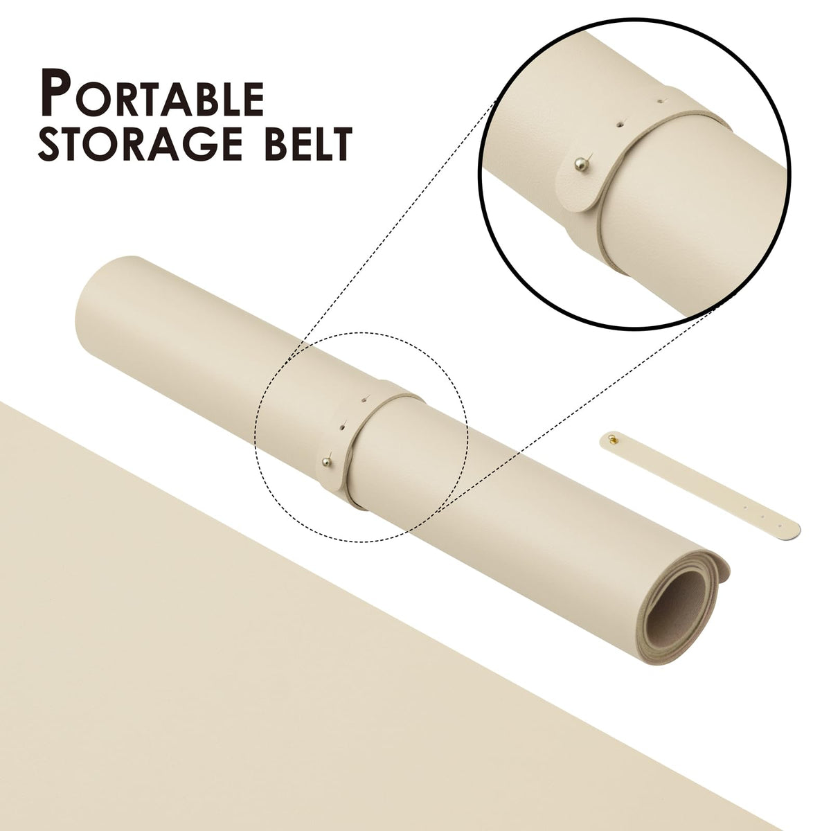 Large Desk Mat - 47.2"x 17" Non-Slip PU Desk Pad for Office and Home - Ideal for Large Mouse Pad