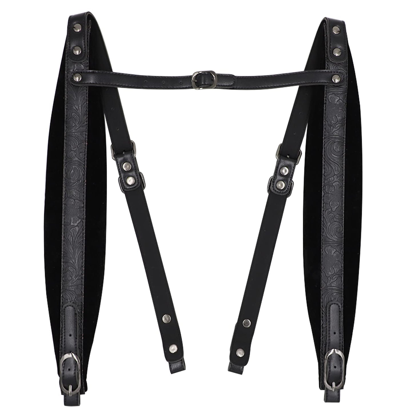 Rayzm Accordion Harness Straps, Adjustable Shoulder Belts Straps for Accordions, Thickened