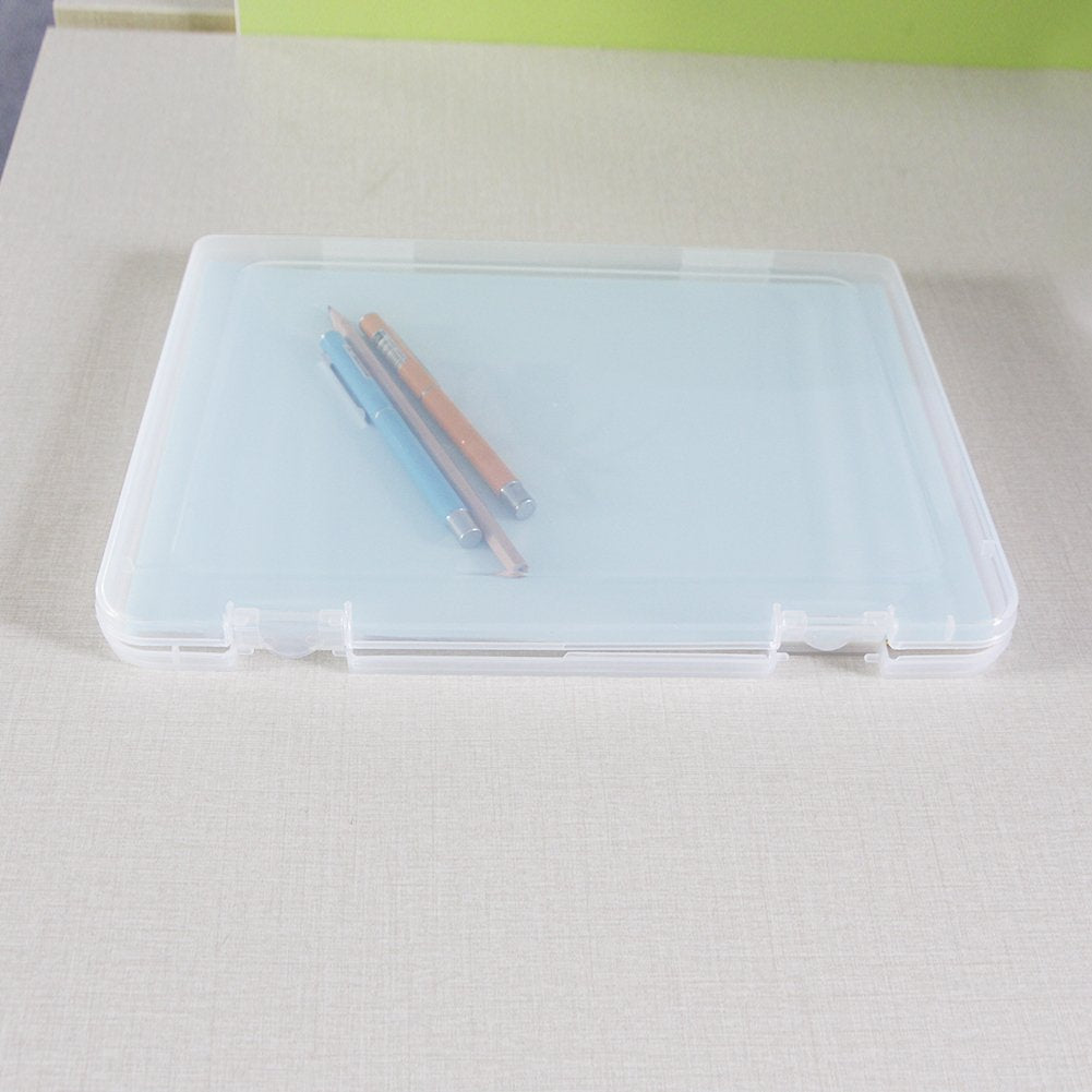 Co-link A4 File Organizer Plastic Document Holder Magazine Protectors Paper Tray (2pcs)