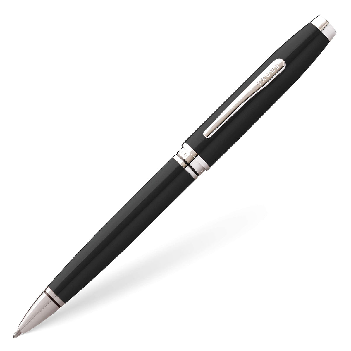 Cross Coventry Black Lacquer Ballpoint Pen, Medium Point, Black Ink