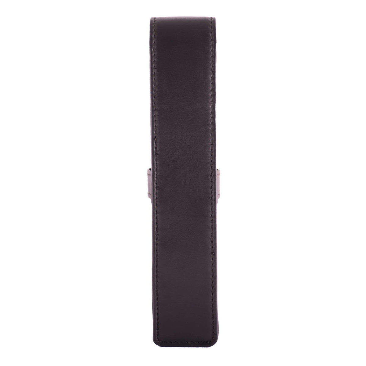 DiLoro Leather Single Pen Case Pencil Pouch Holder for One Fountain Ballpoint Rollerball Pen and