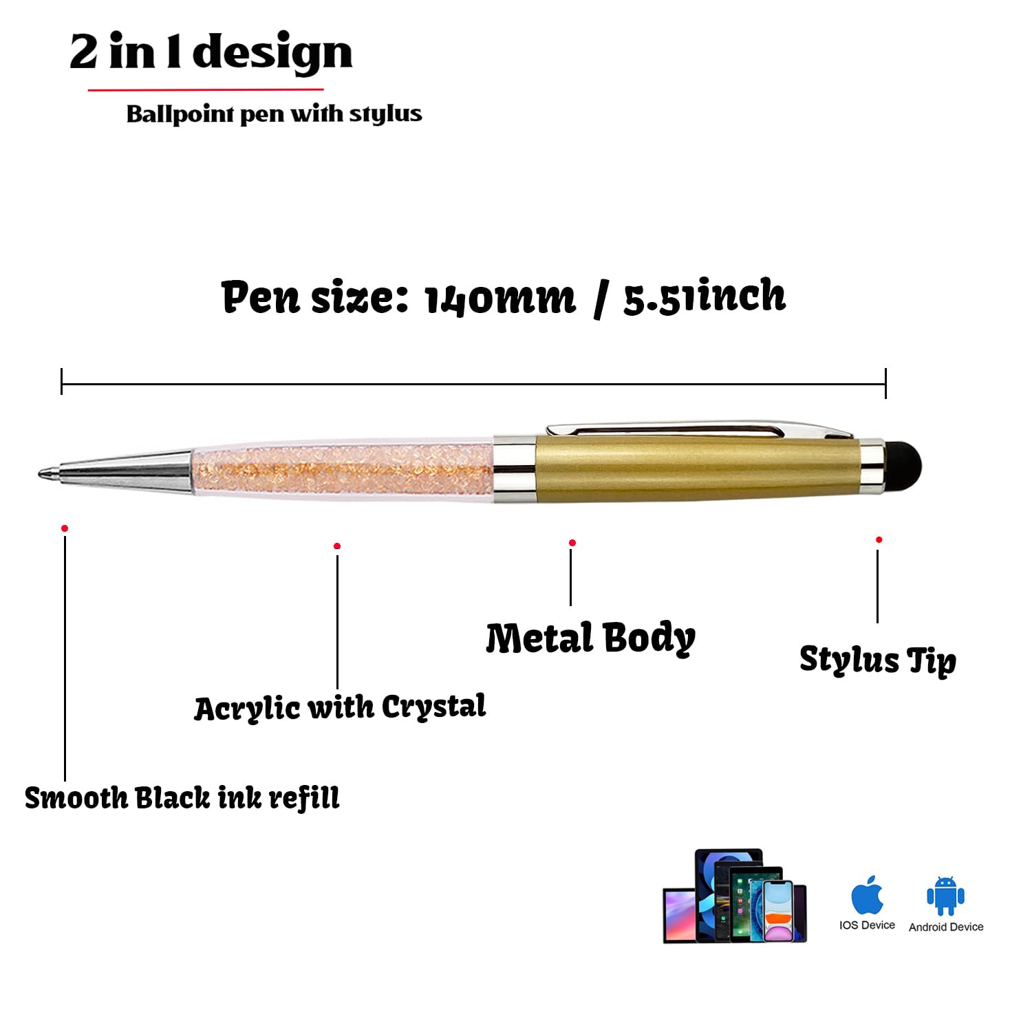 Yastar Personalized Pens Gift for Birthdays Anniversaries Graduations