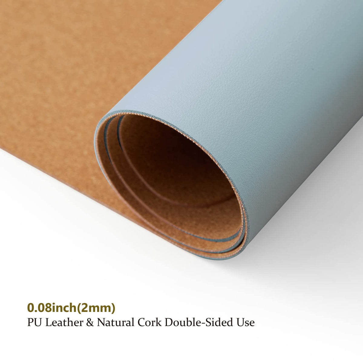 Cork Desk Mat - Dual-Sided Desk Pad for Office and Home - Desk Organization and Accessories - Ideal