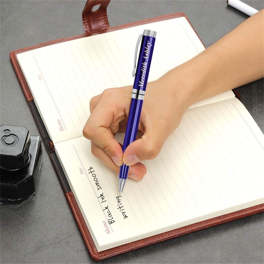 Aolun Personalized Pens,Custom Engraved Pen with Your Name Or Message,Refillable Medium