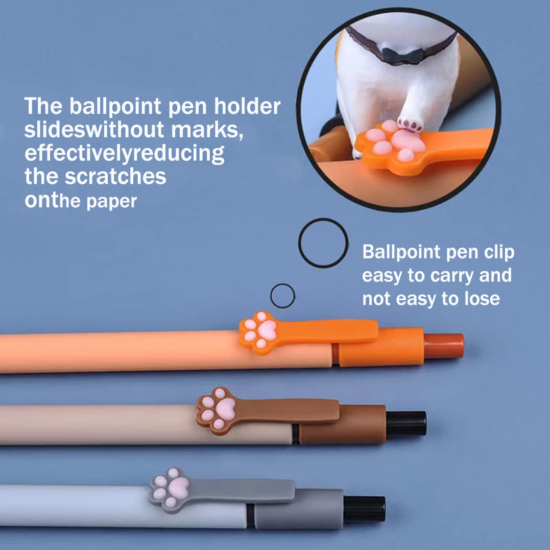 Gel Pens, 0.5mm Quick Dry Black Pens Fine Point Smooth Writing Pen, Cute Pens Ballpoint for Office