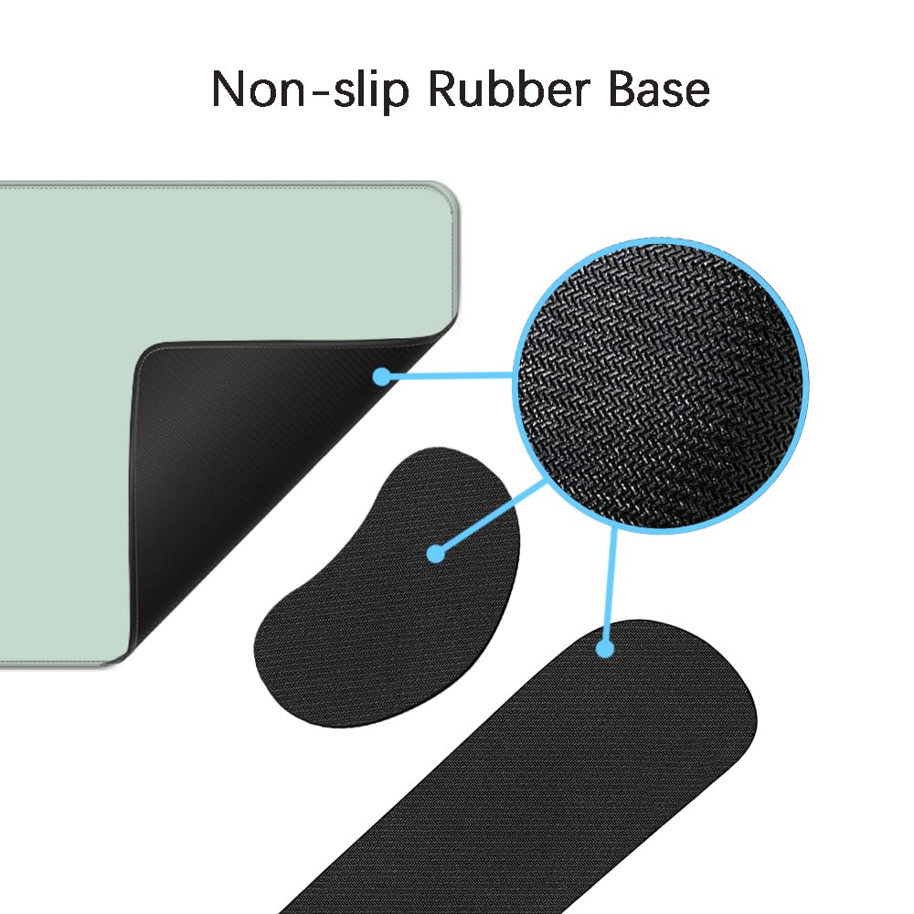 Desk Mat, Large Gaming Mouse Pad with Wrist Rest, 4 in1 XXL Mouse pad+Keyboard Wrist Rest+Mouse Pad