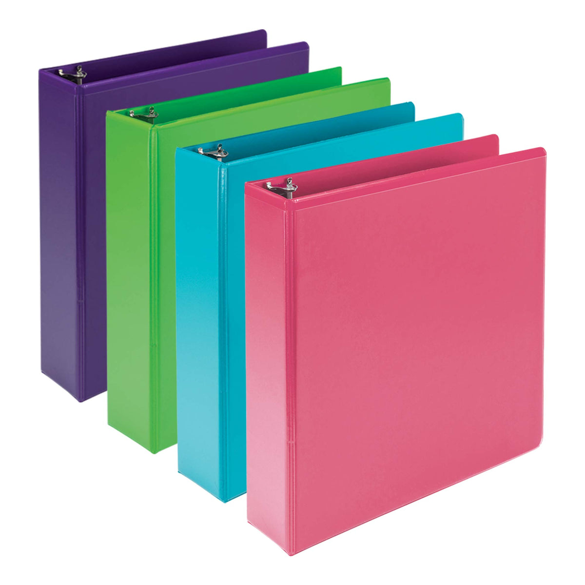 Samsill Plant-Based 2 Inch Durable Round Ring, View Binder, Eco-Friendly, USDA Certified Biobased