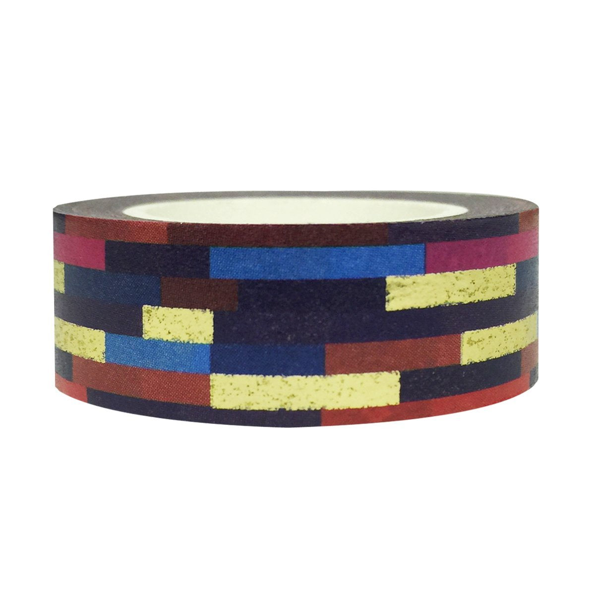Wrapables Colorful Washi Masking Tape, Mystery Magic Bars