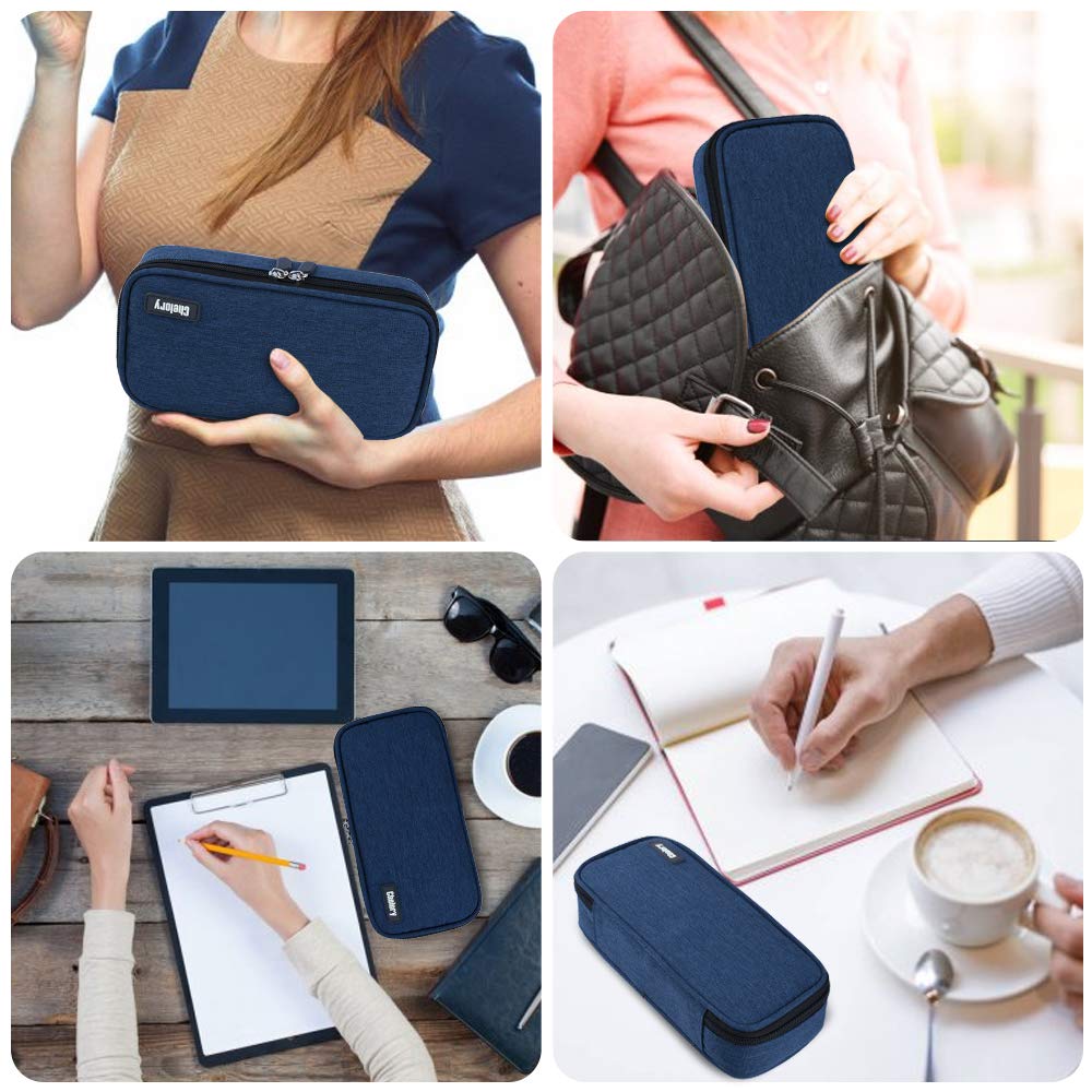 Chelory Big Capacity Pencil Case Large Pencil Bag Pouch Portable Pen Pencil Marker Cases Holder