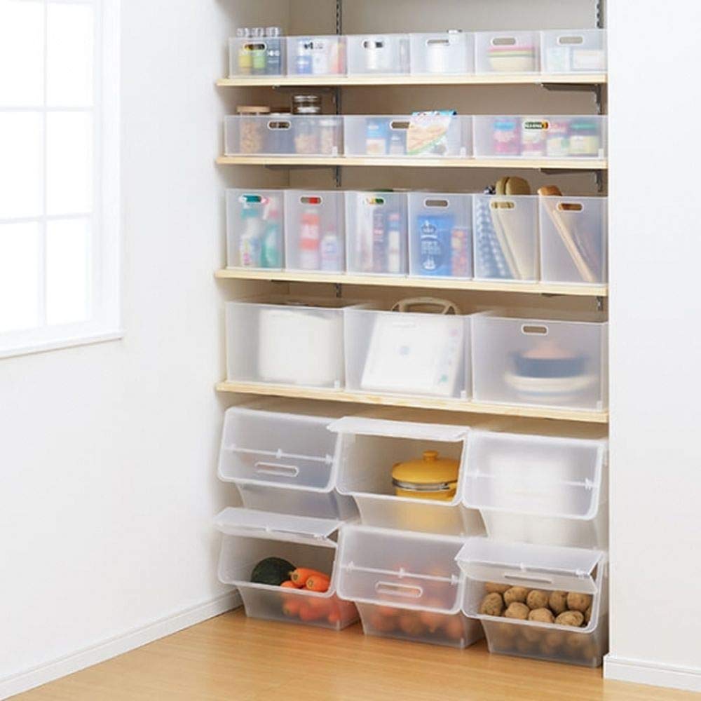 SANKA NIB-SCL InBox, Storage Box, Fits Perfectly in Color Box, Small, Clear, (W x D x H): 10.4 x
