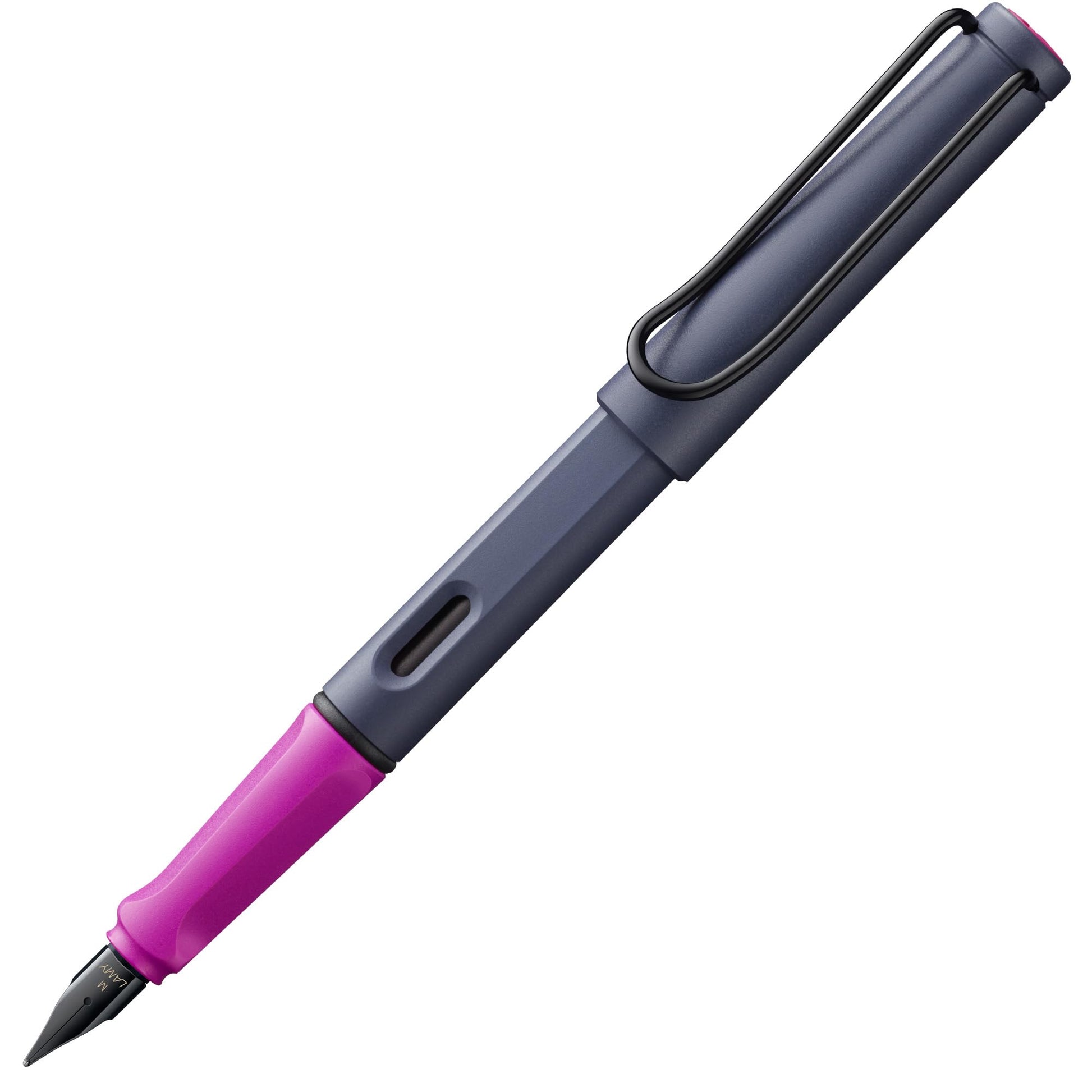 LAMY safari pink cliff - Fountain Pen with ergonomic grip & polished steel nib in size EF - ideal