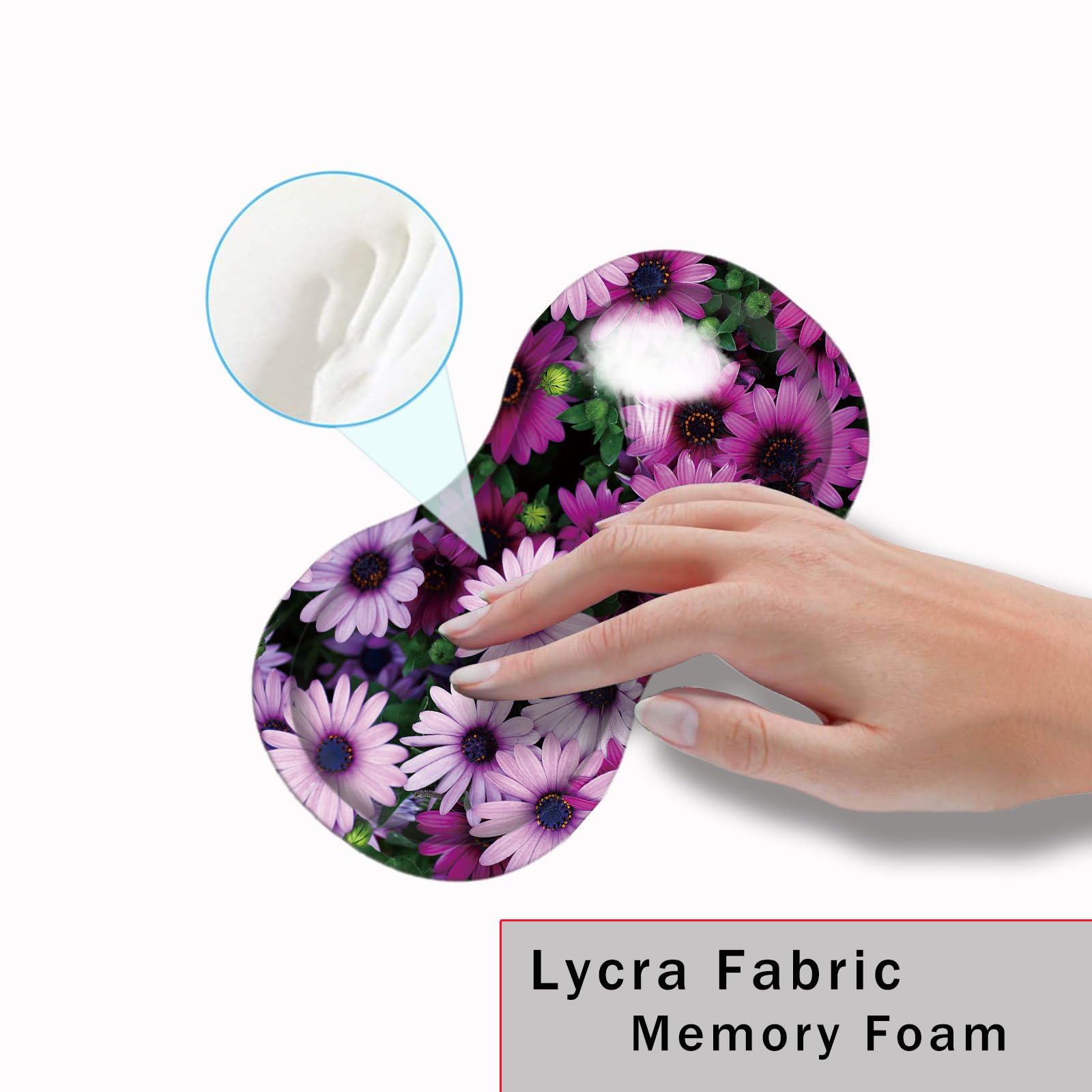 CICPLKSE Mouse Pad with Wrist Support + Desk Mat + Coaster 3 in 1 Set, XXL Large Gaming Mousepad