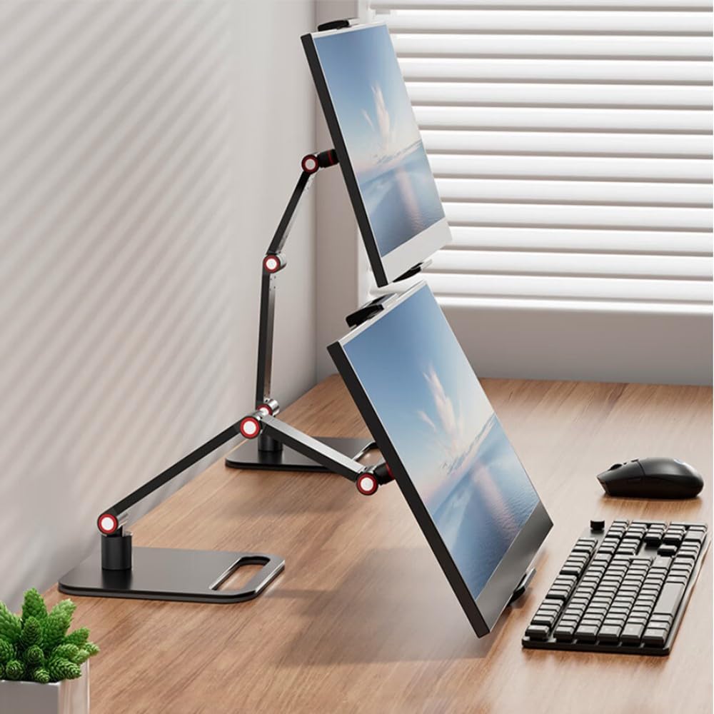 Portable Monitor Holder for 6-17.3 inch Screen Desktop Monitor Tablet Stand
