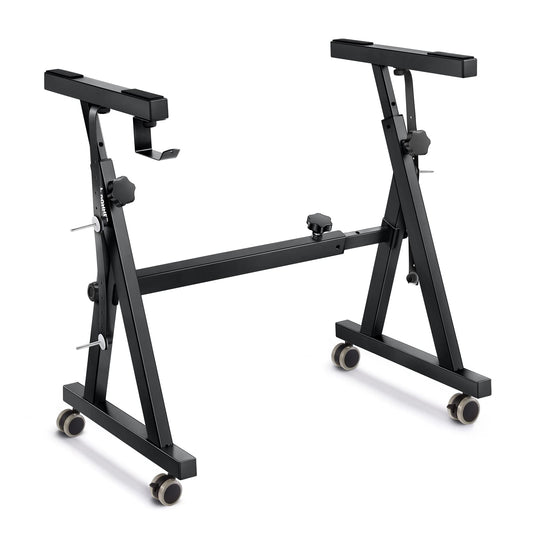 Donner Keyboard Stand, Z-style Heavy-Duty Piano Stand, Adjustable and Portable Piano Keyboard