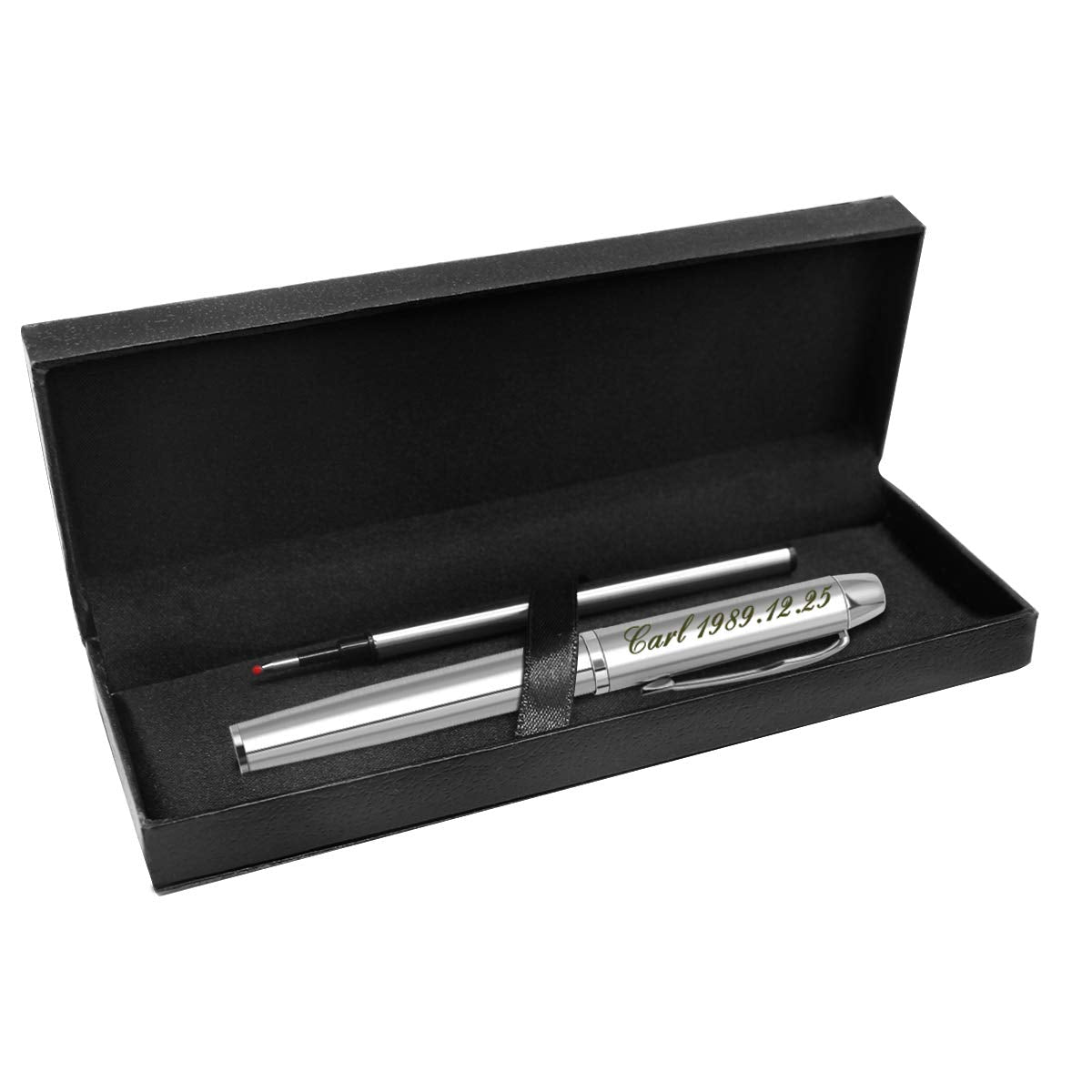 Aolun Personalized Pens,Custom Engraved Ballpoint Pen,Perfect for Birthday,Business,Party with