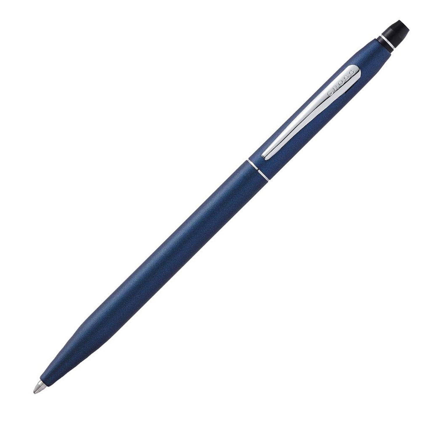 Cross Click Metallic Navy Blue Ballpoint Pen, Black Ink