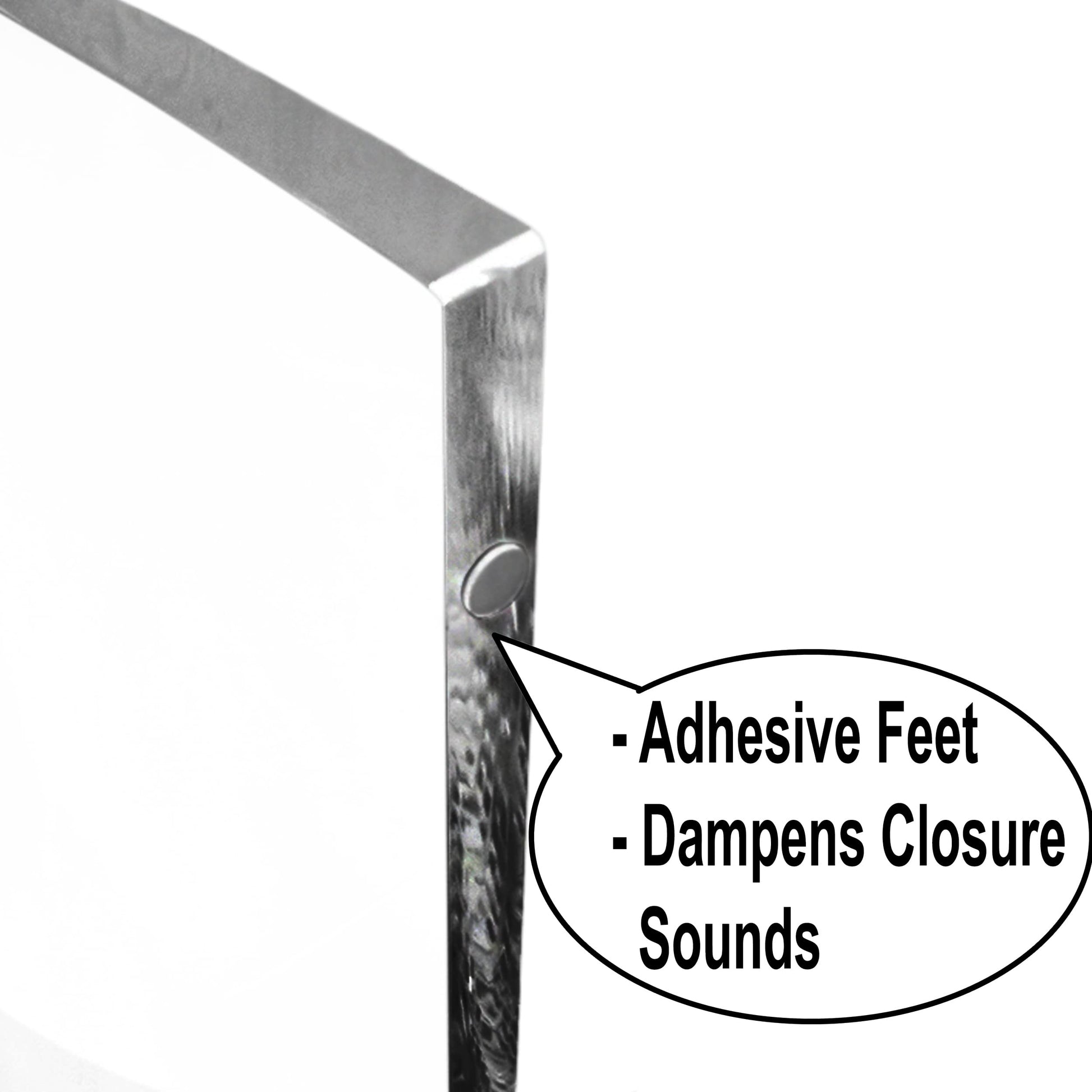 AMT 16 Inch Acrylic Laptop Monitor Stand, Computer Riser with Cat Keyboard Protector, Space-Saving
