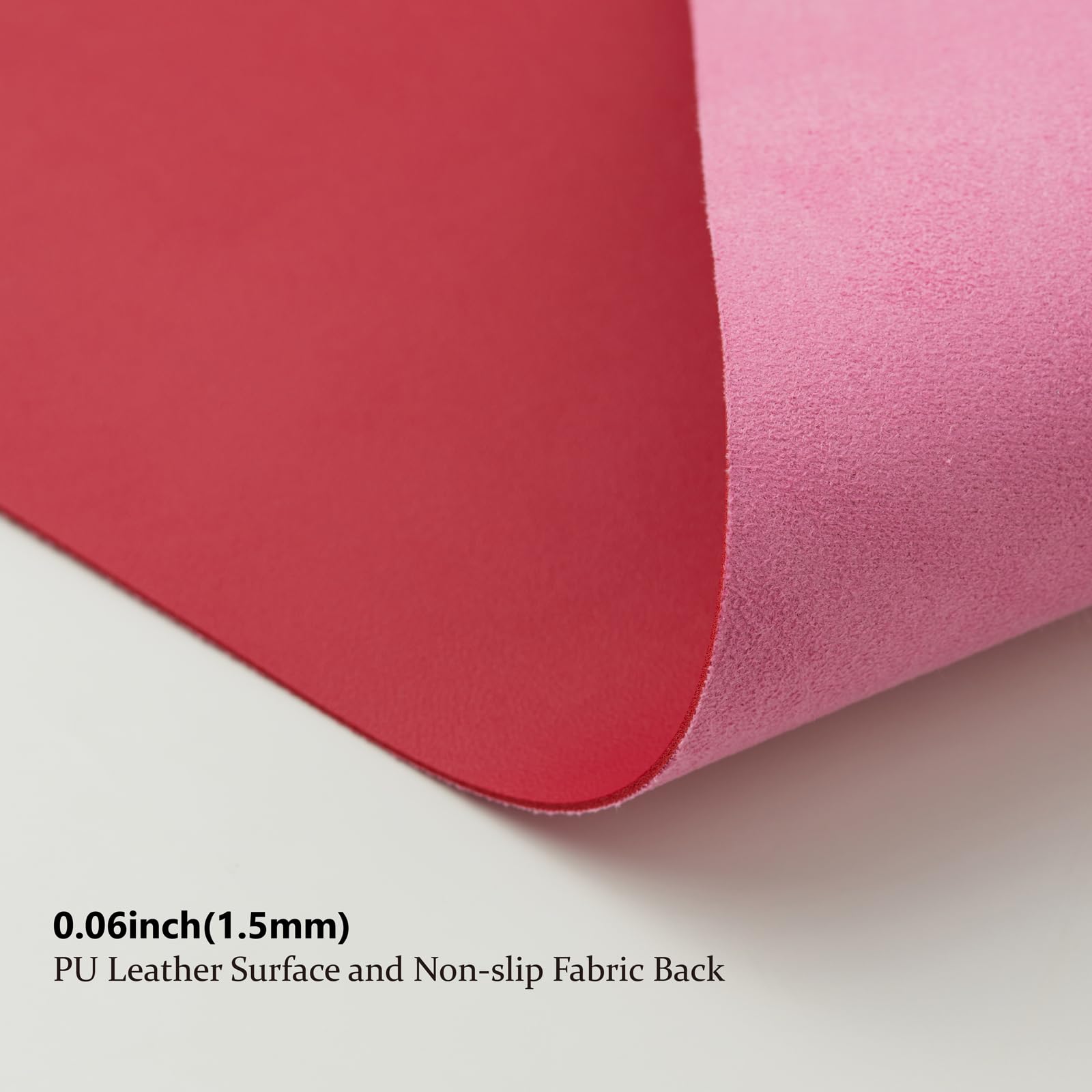 Large Desk Mat - 47.2"x 17" Non-Slip PU Desk Pad for Office and Home - Ideal for Large Mouse Pad