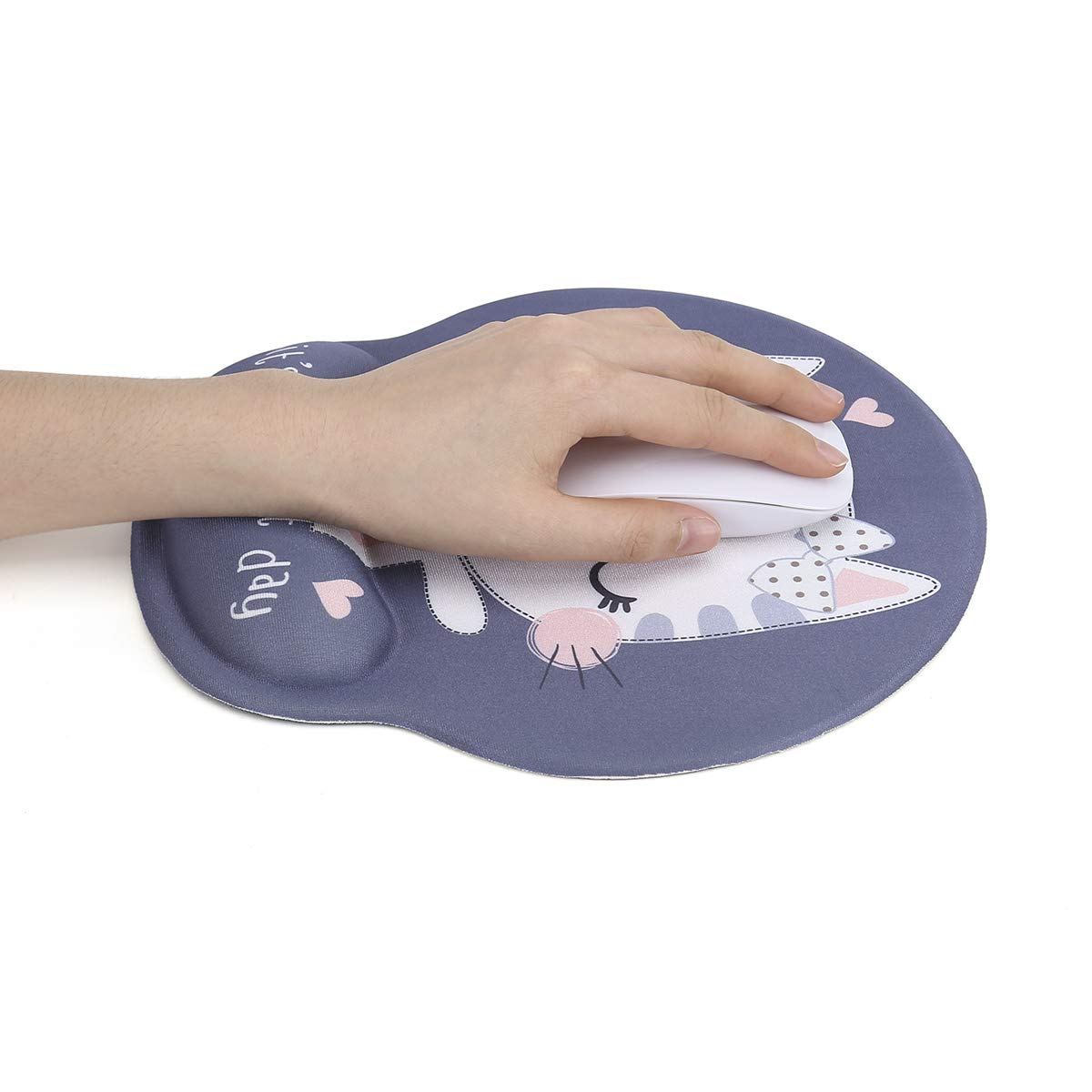 RICHEN Keyboard Wrist Rest and Mouse Pad with Wrist Support, Memory Foam Set for