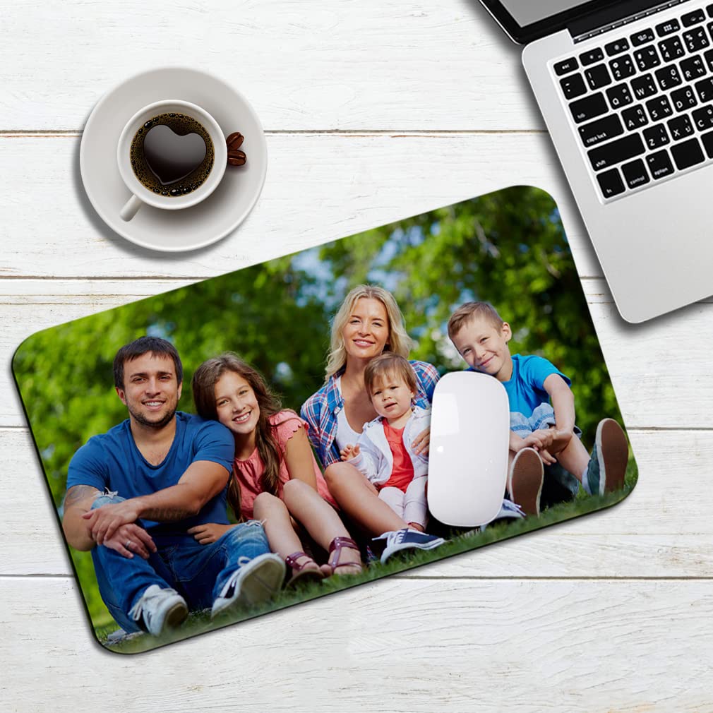 Style In Print Mouse Pad Custom Personalized Photo Picture & Text Neoprene Office Supplies & Gaming