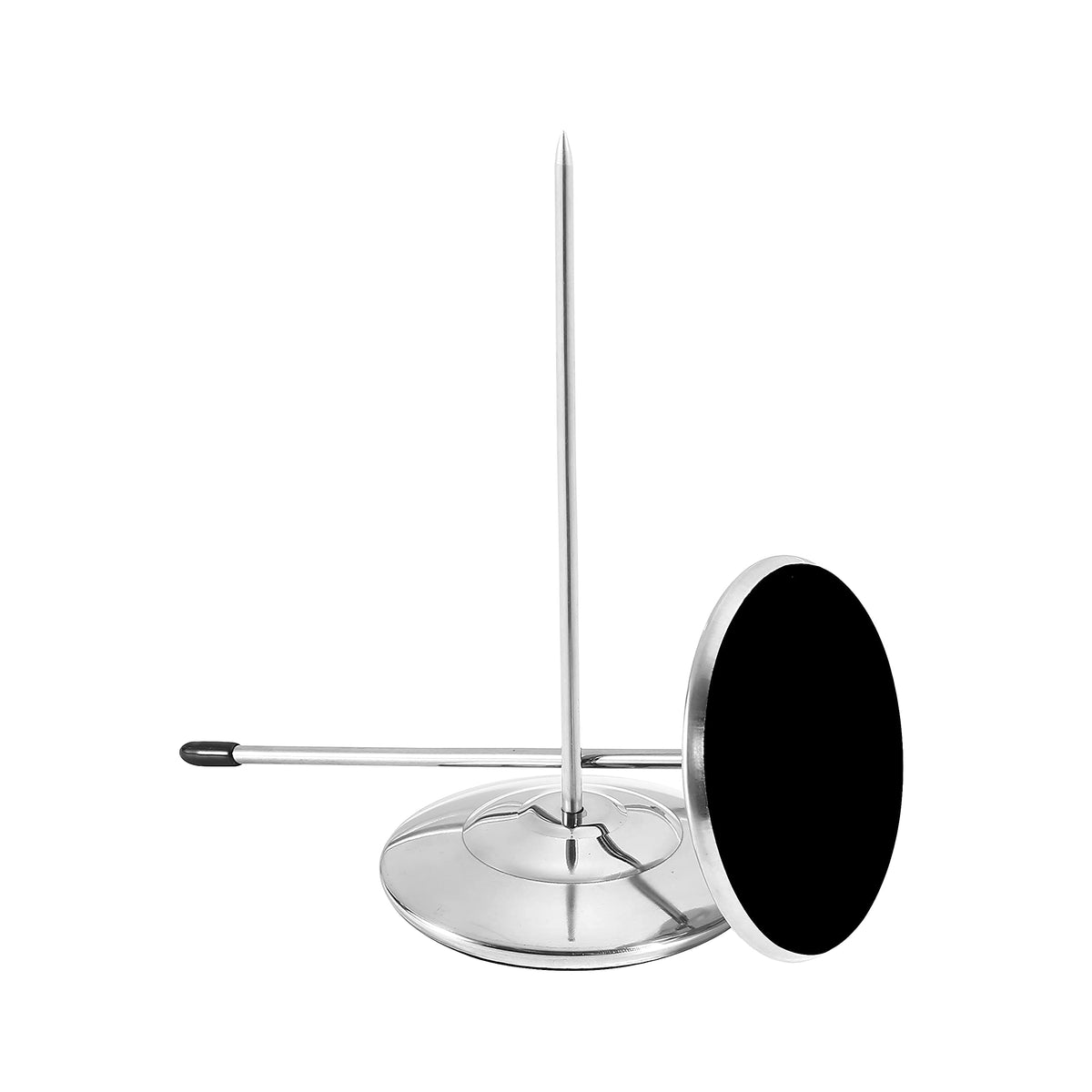 2PCS Bill Fork, Receipt Holder Spike, Stainless Steel Silver Restaurant Receipt Holder, Paper Memo