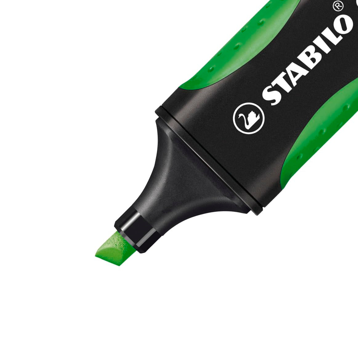 Highlighter - STABILO Green BOSS Wallet of 4 Assorted Colours