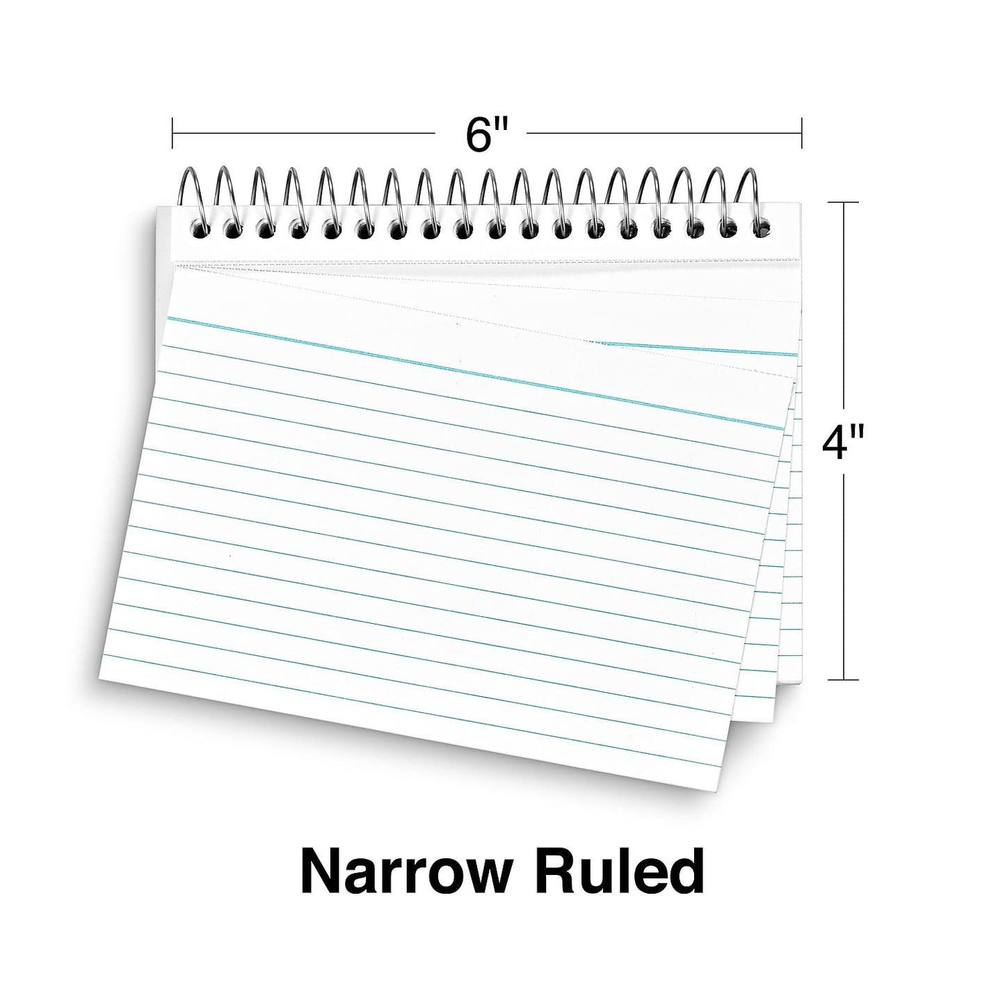 Staples Index Cards, 4x6 Inch, Lined, White, 900-Pack