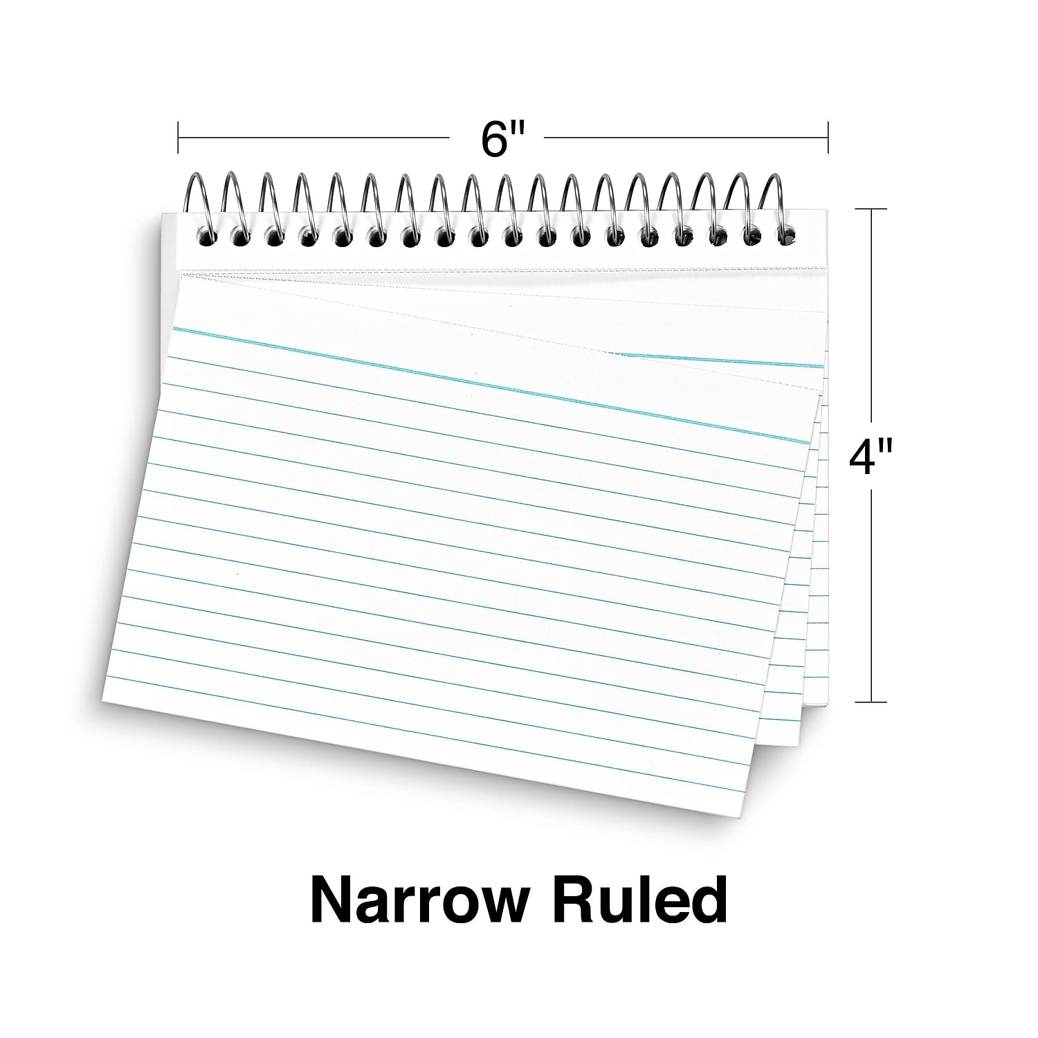 Staples Index Cards, 4x6 Inch, Lined, White, 900-Pack